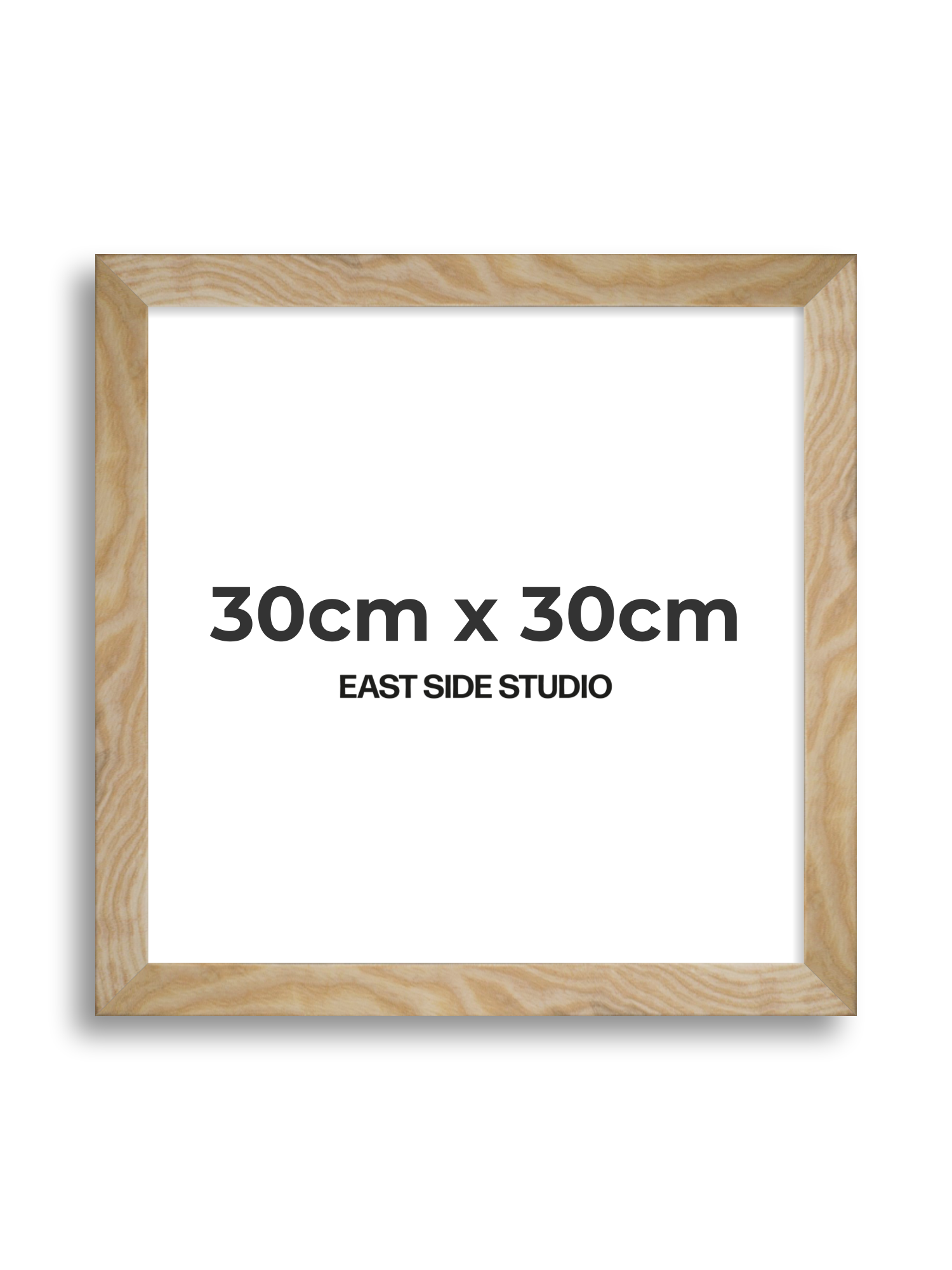 Solid Ash 30cm x 30cm picture frame