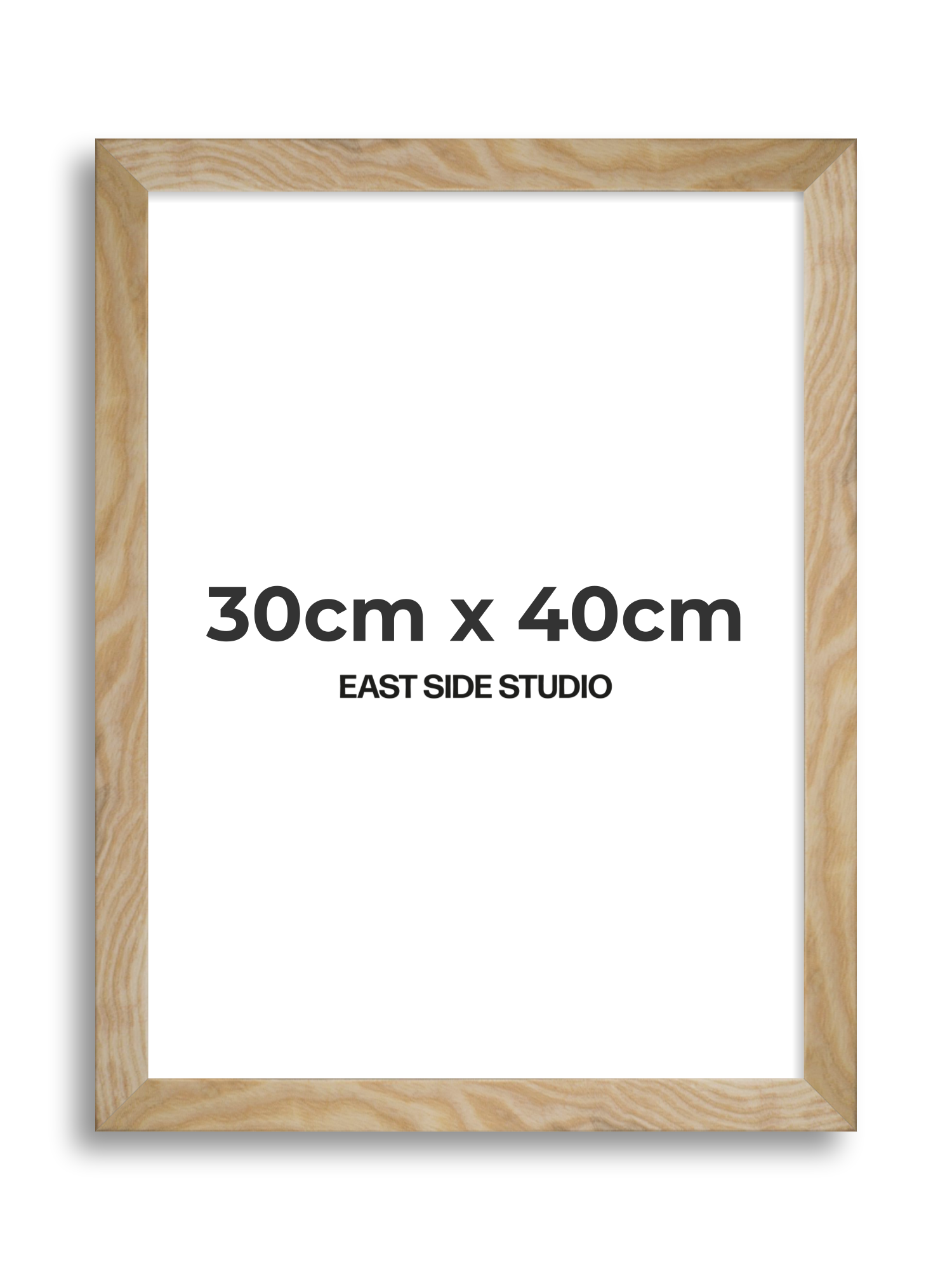 Solid Ash 30cm x 40cm picture frame