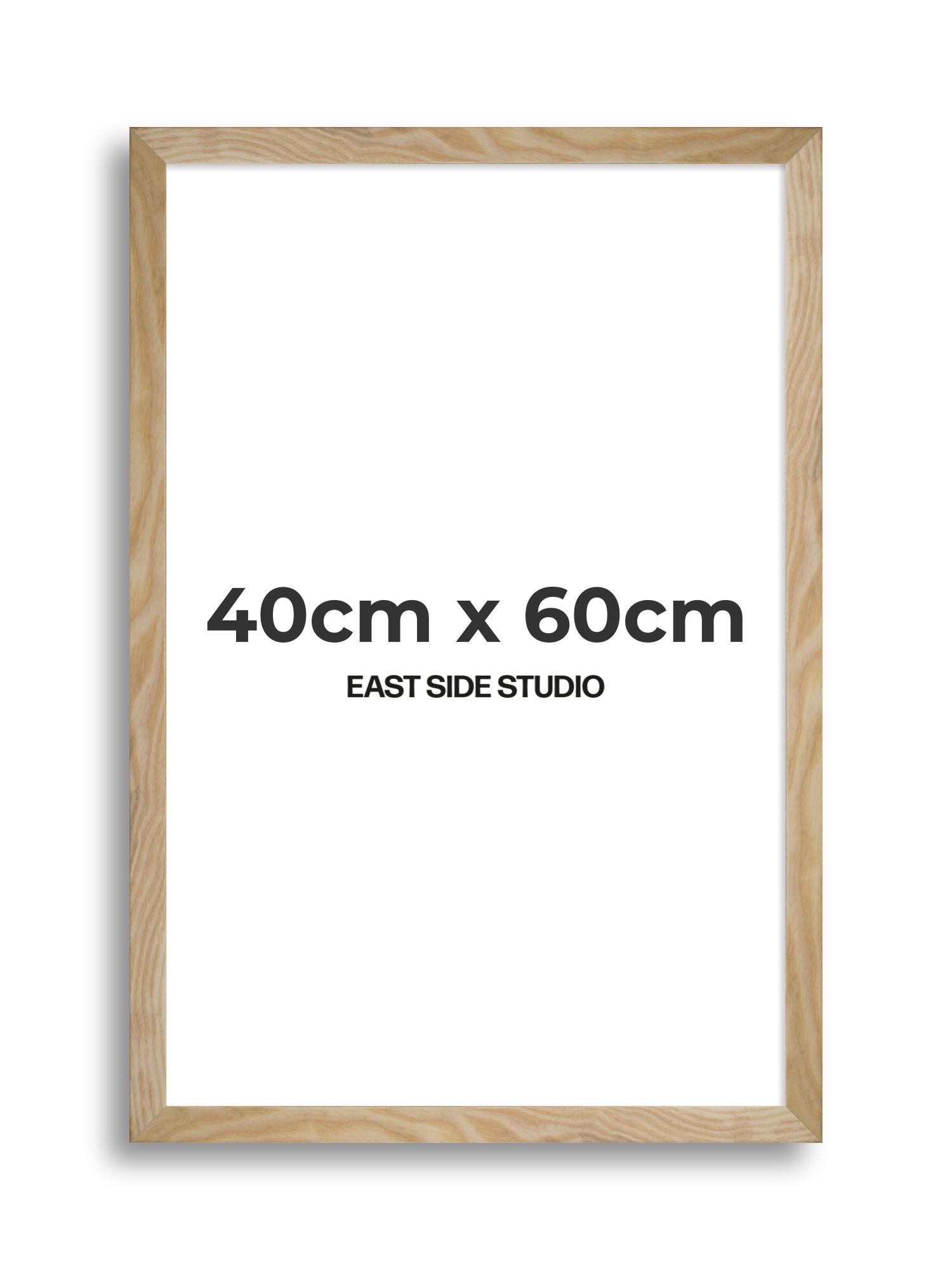 Solid Ash 40cm x 60cm picture frame
