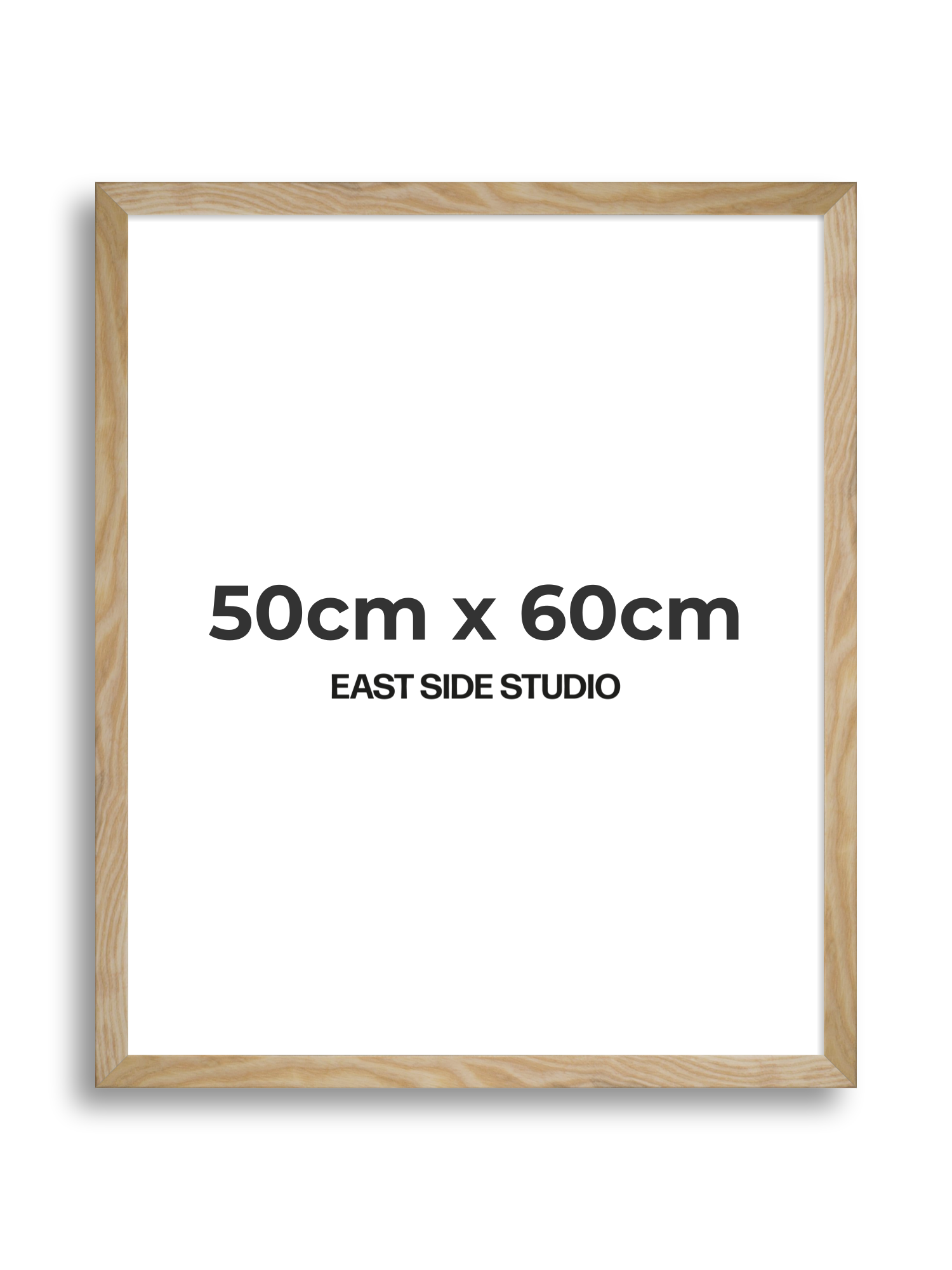 Solid Ash 50cm x 60cm picture frame