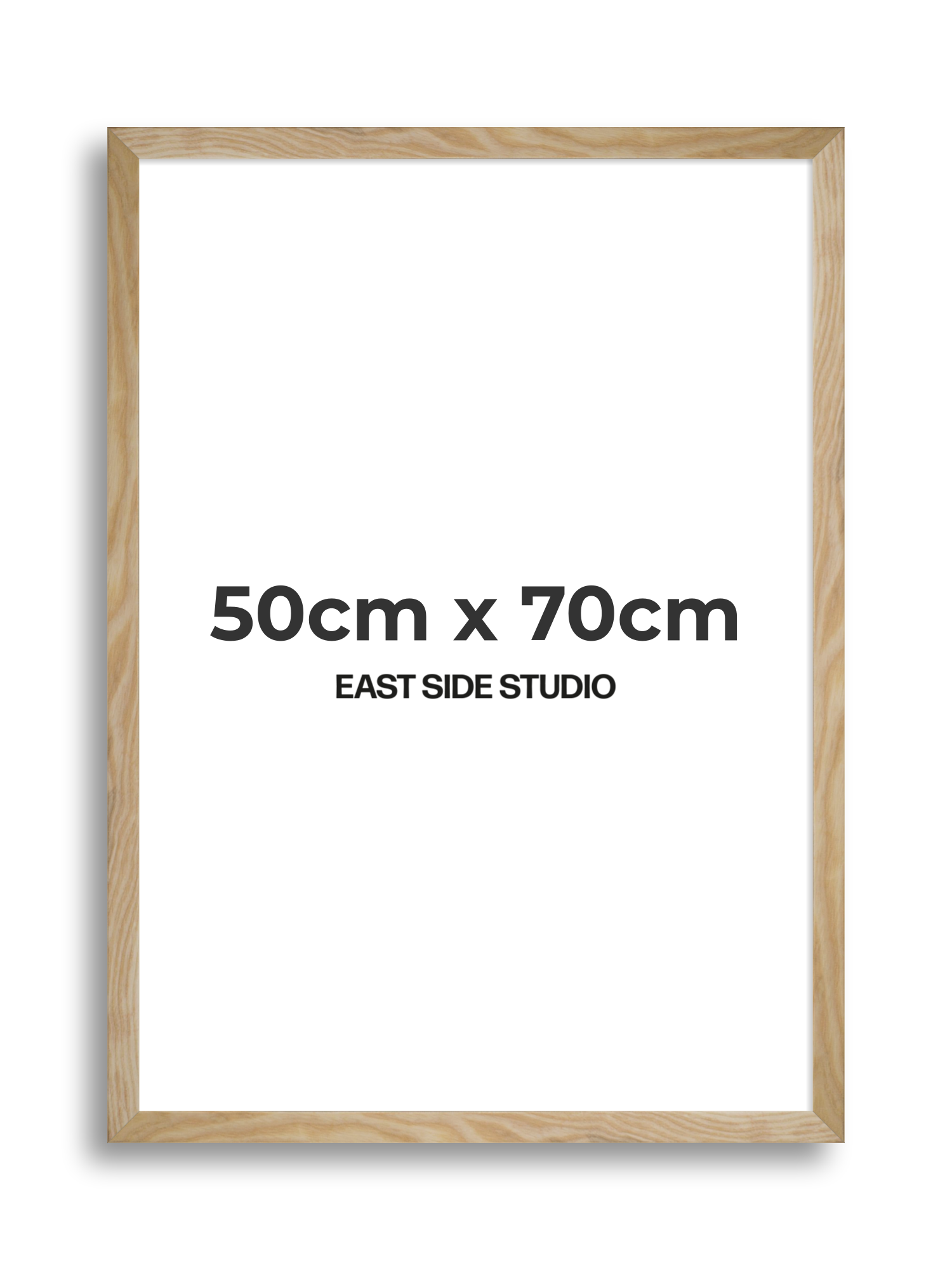 Solid Ash 50cm x 70cm picture frame