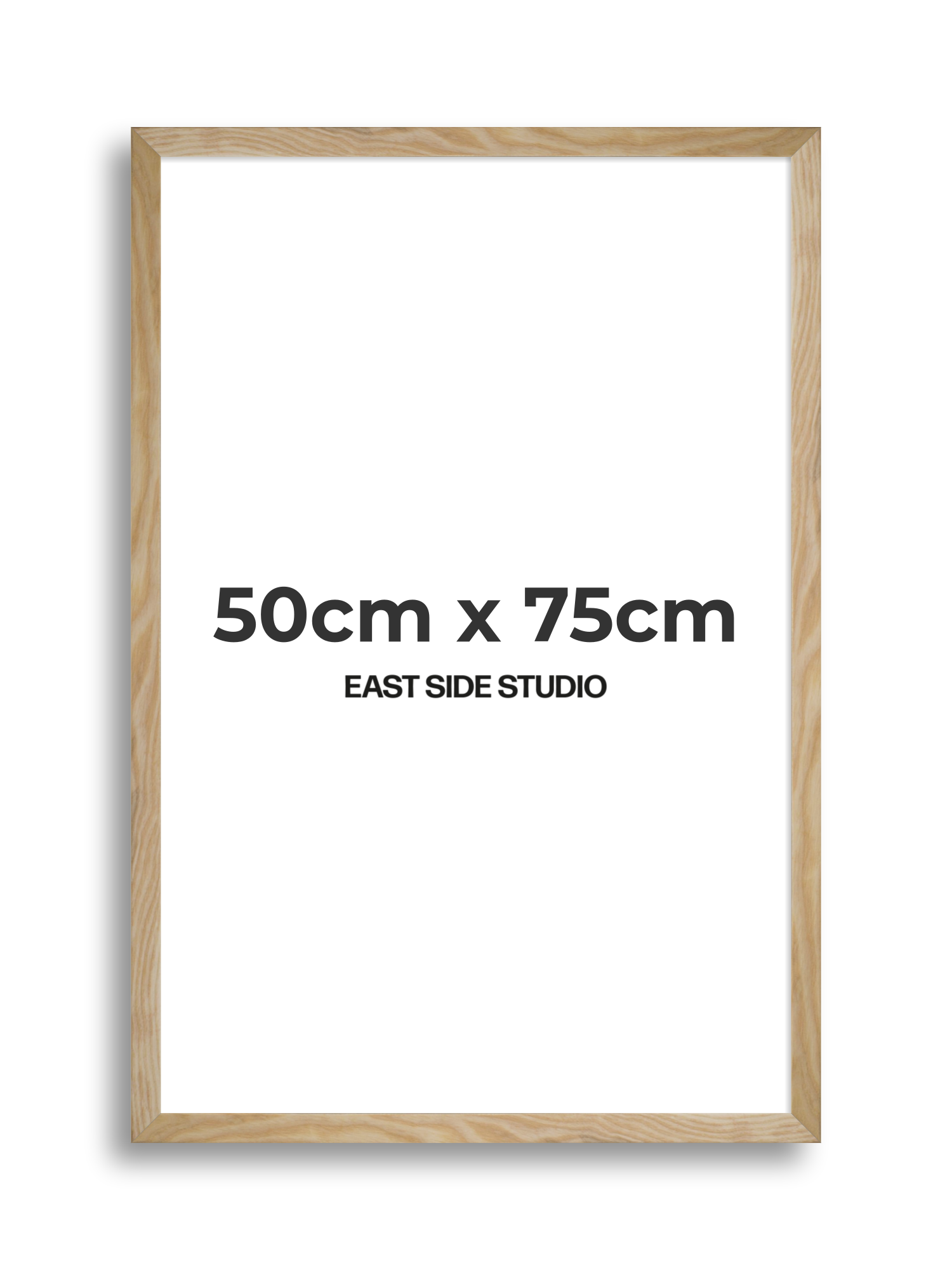 Solid Ash 50cm x 75cm picture frame