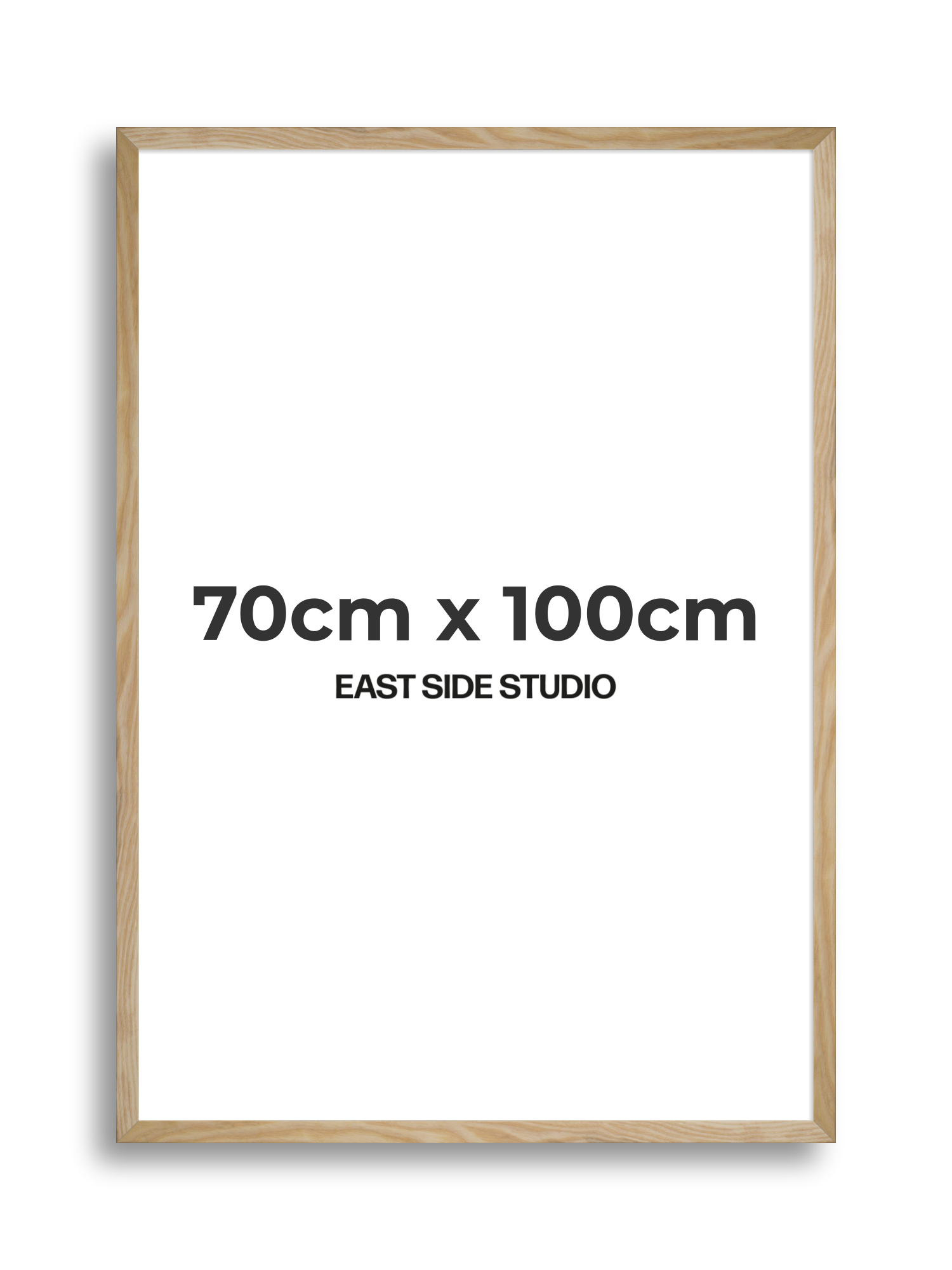 Solid Ash 70cm x 100cm picture frame