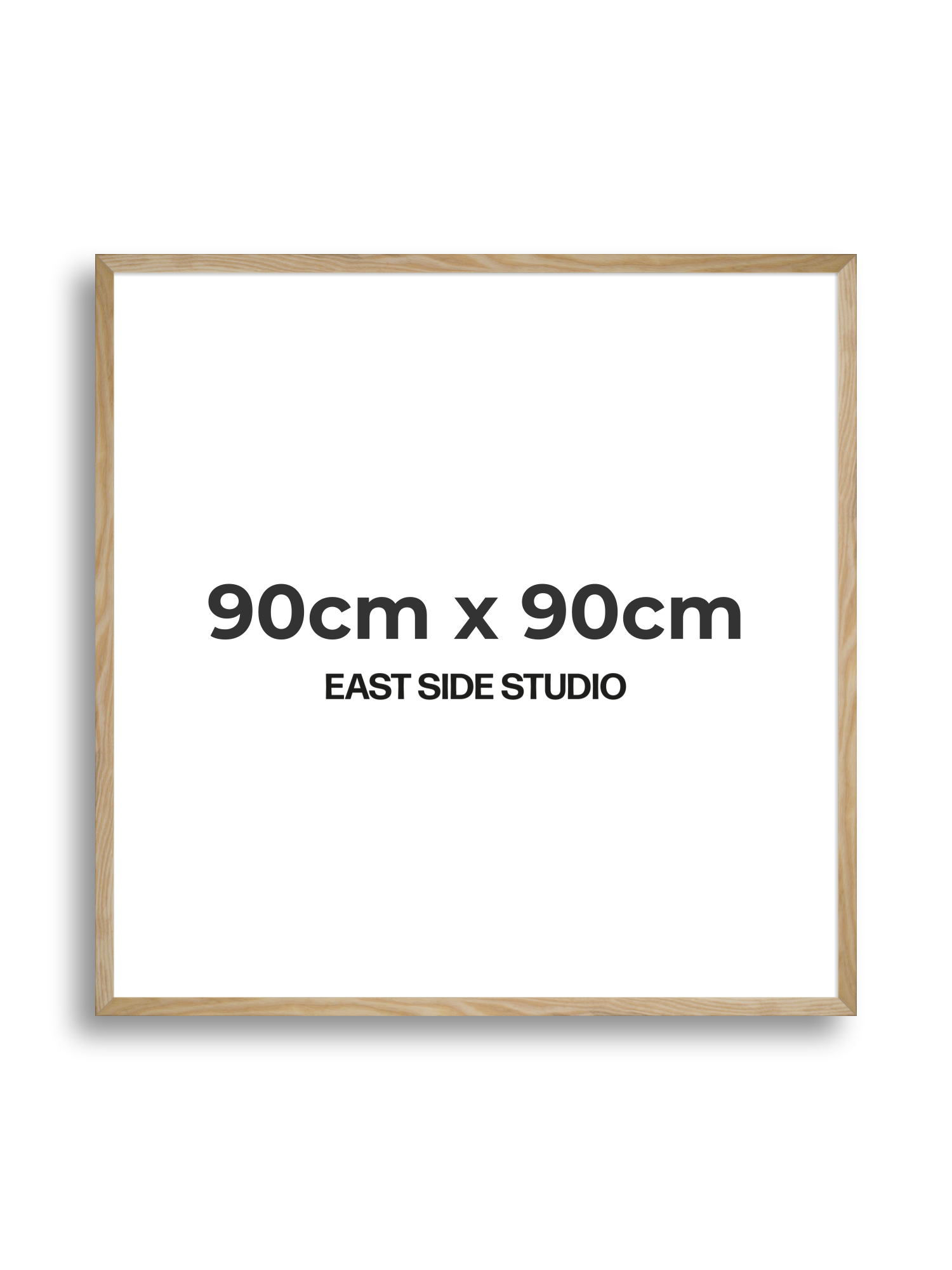Solid Ash 90cm x 90cm picture frame