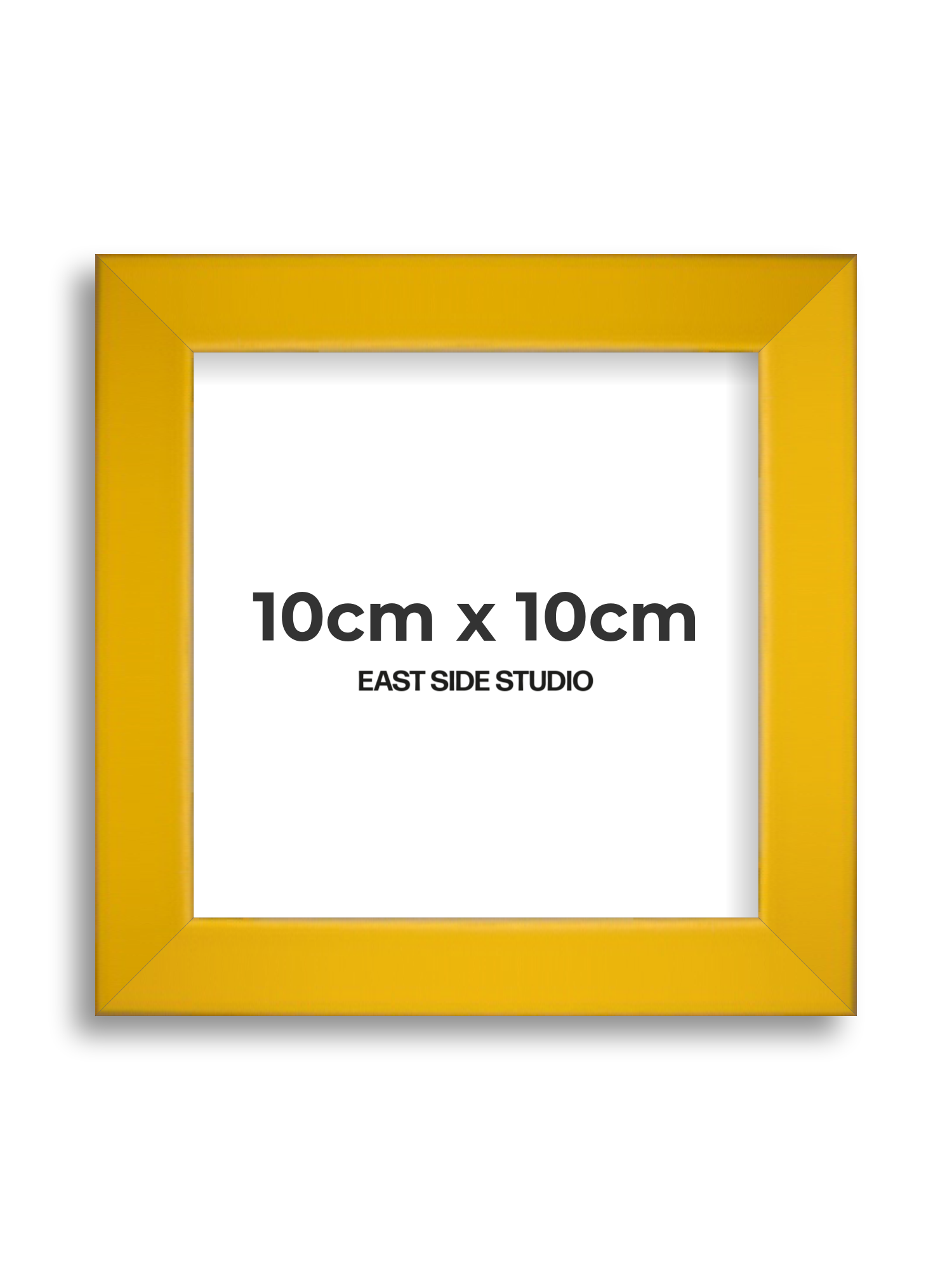 Egg Yolk Yellow 10cm x 10cm picture frame