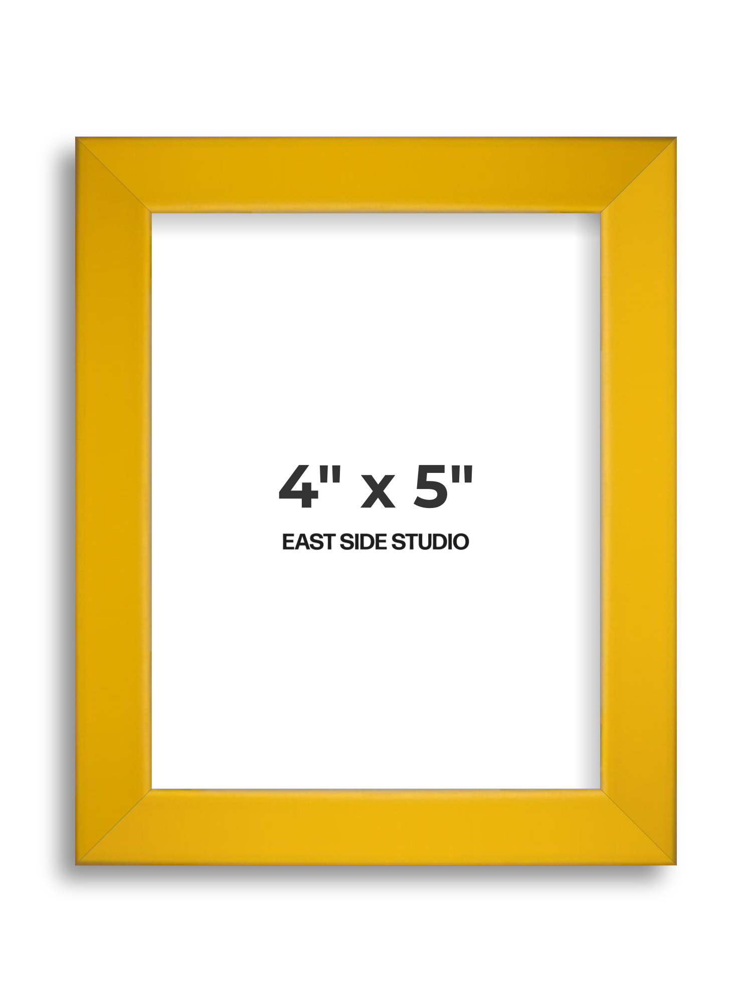 Egg Yolk Yellow 4" x 5" picture frame