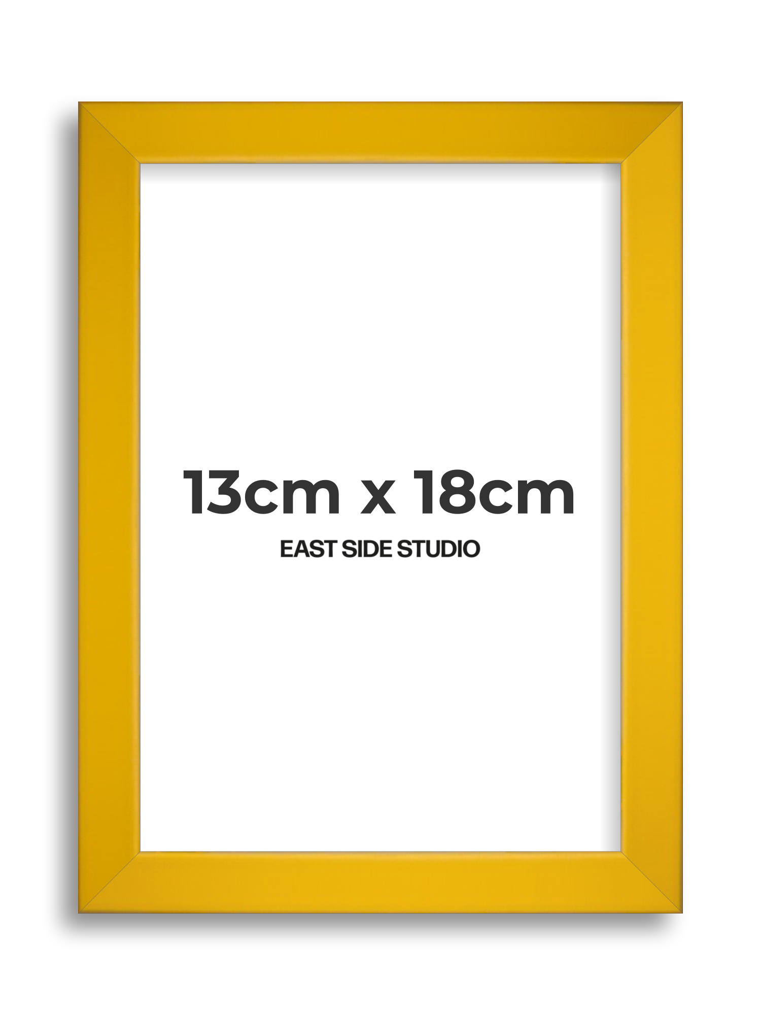 Egg Yolk Yellow 13cm x 18cm picture frame