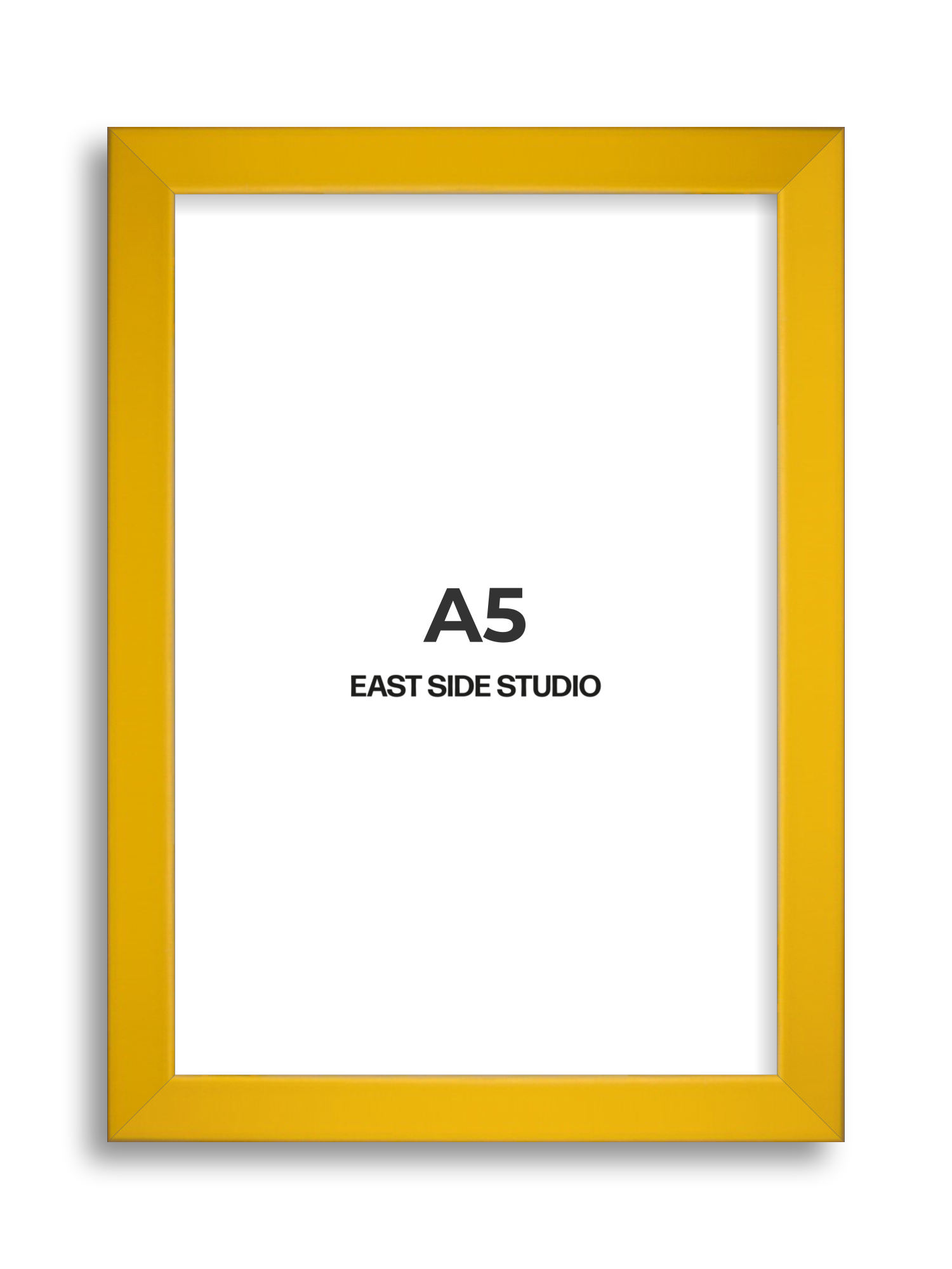 Egg Yolk Yellow A5 picture frame