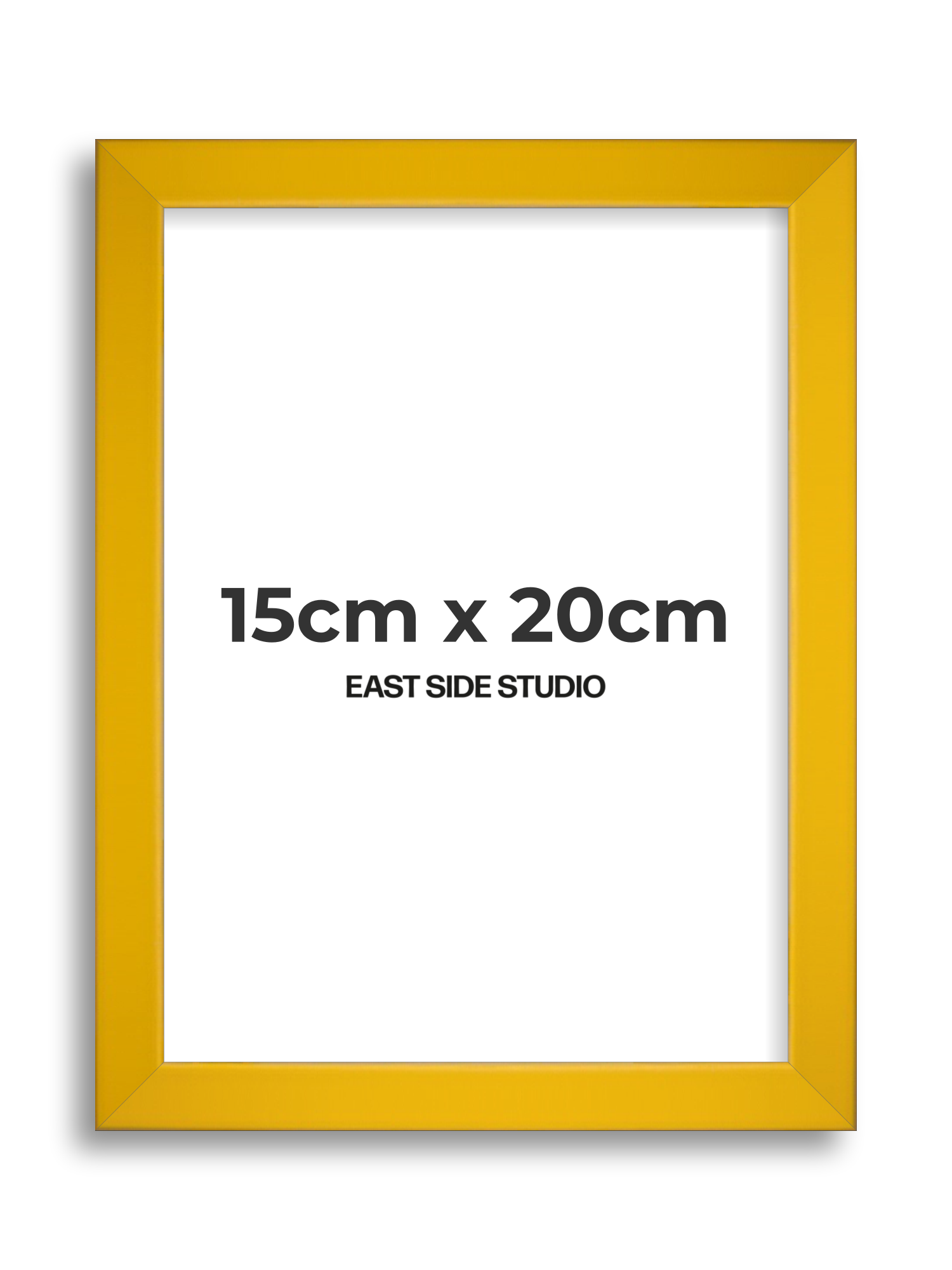 Egg Yolk Yellow 15cm x 20cm picture frame