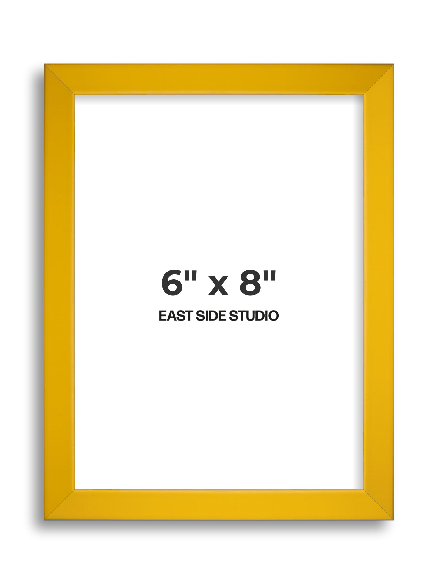 Egg Yolk Yellow 6" x 8" picture frame