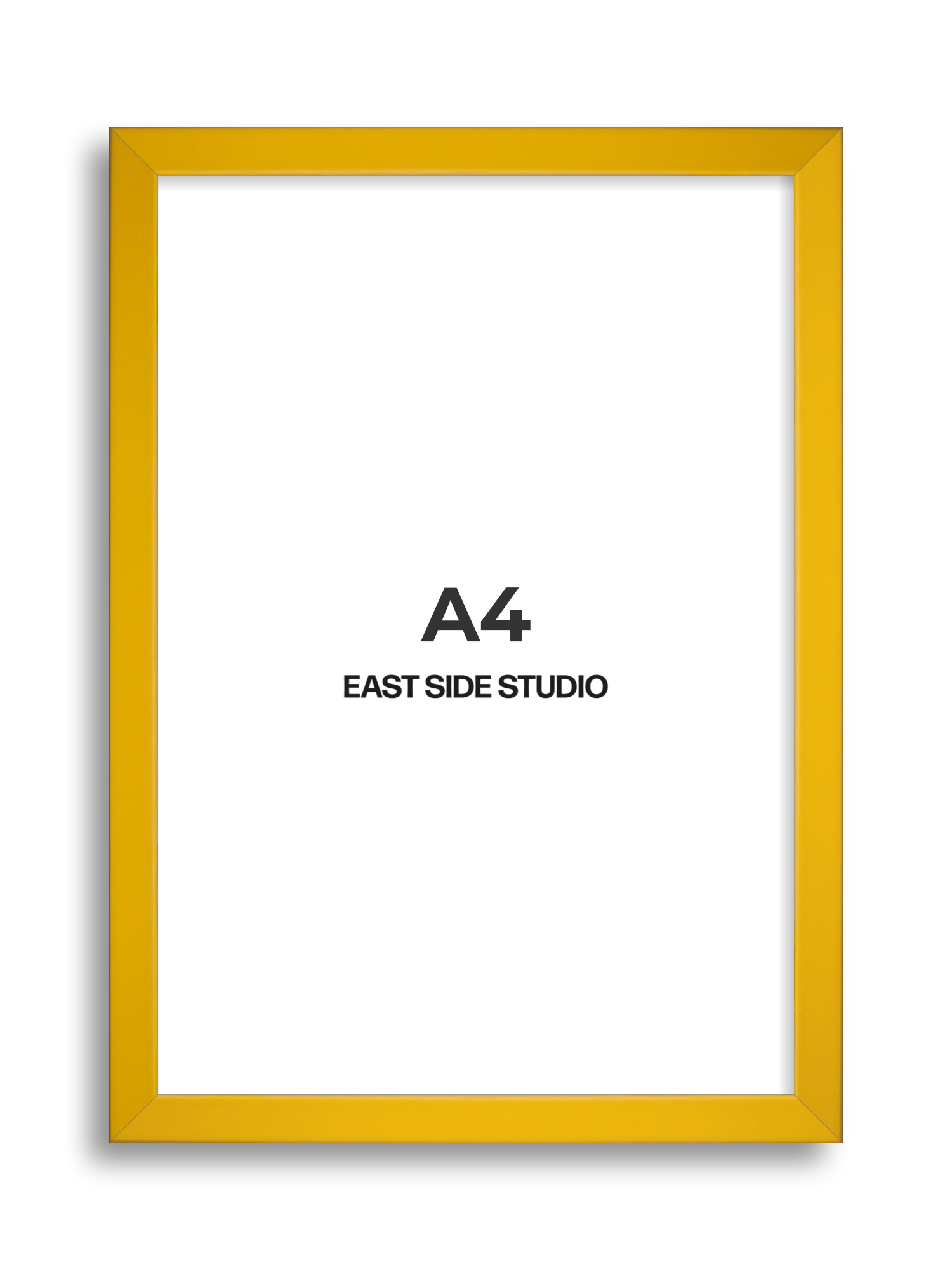 Egg Yolk Yellow A4 picture frame