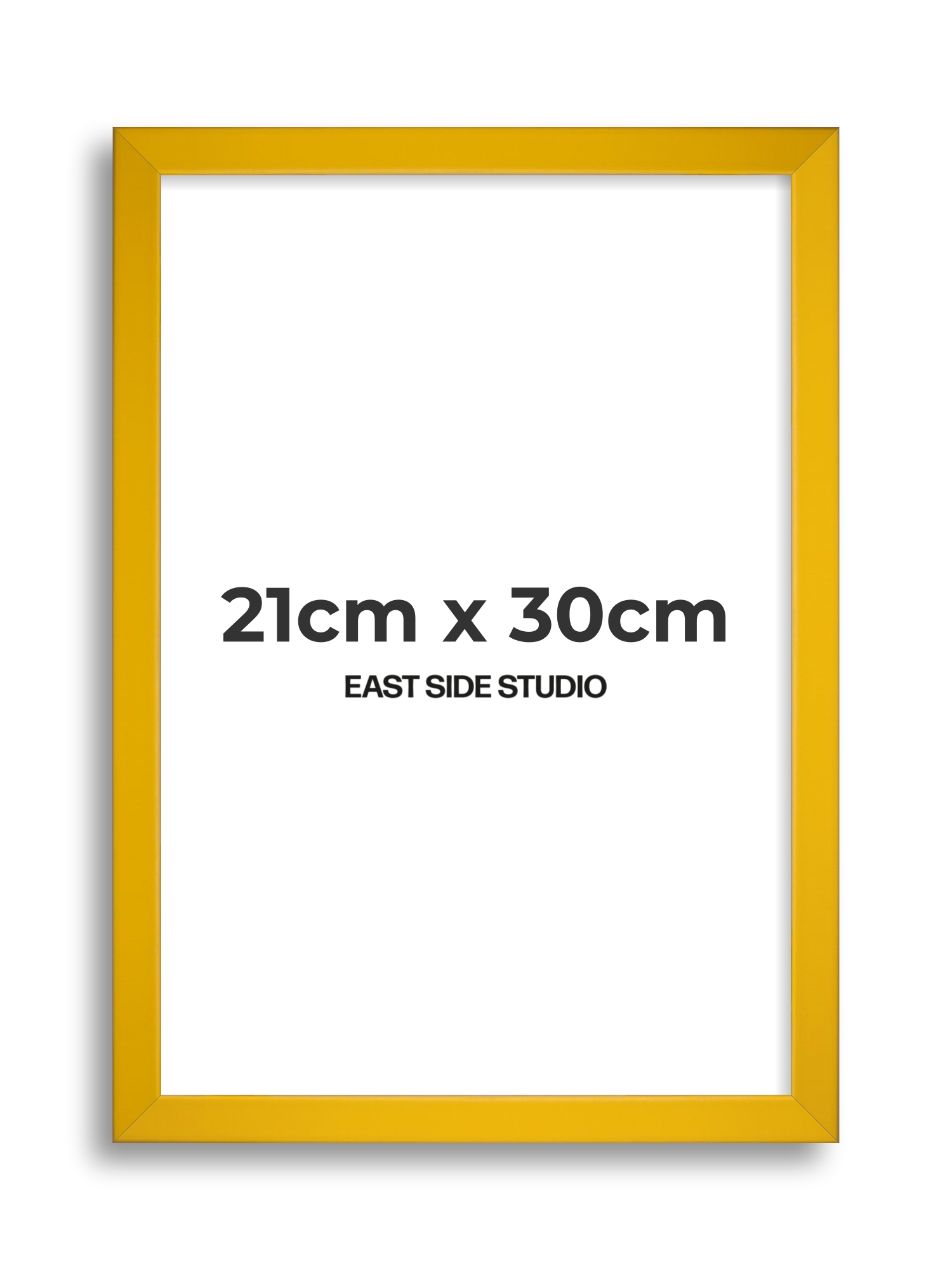 Egg Yolk Yellow 21cm x 30cm picture frame
