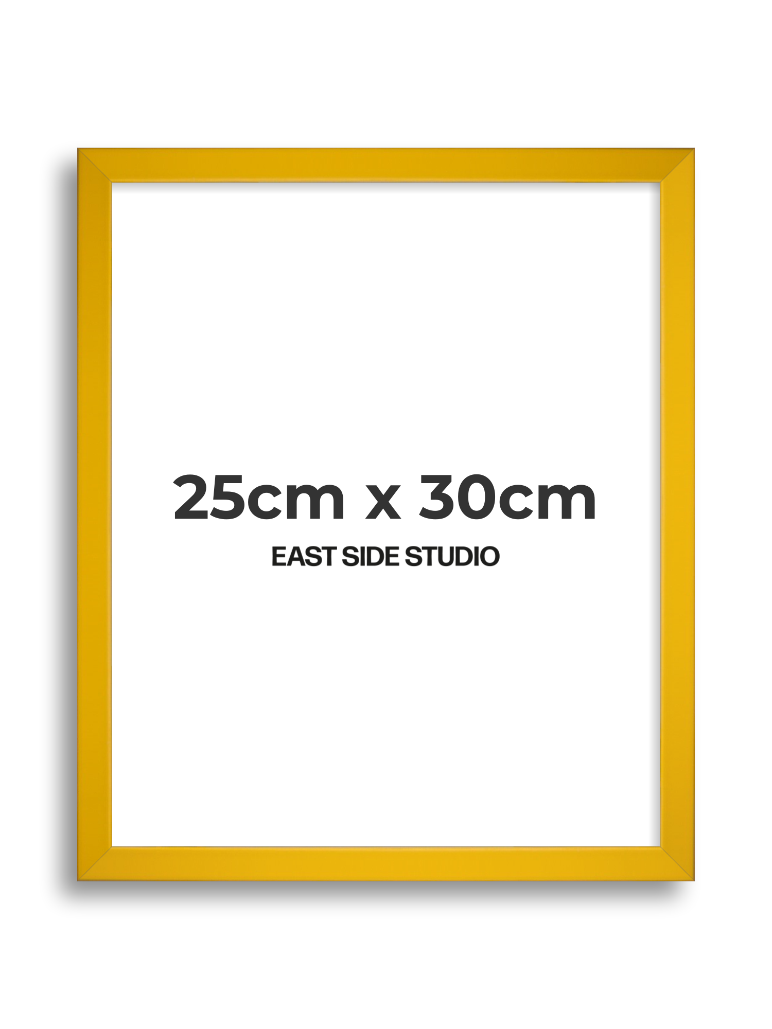 Egg Yolk Yellow 25cm x 30cm picture frame