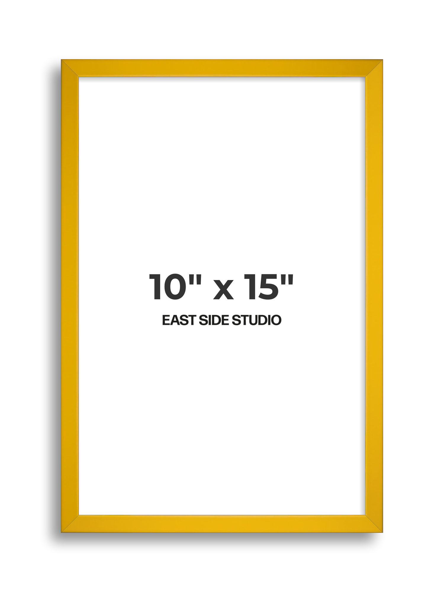 Egg Yolk Yellow 10" x 15" picture frame