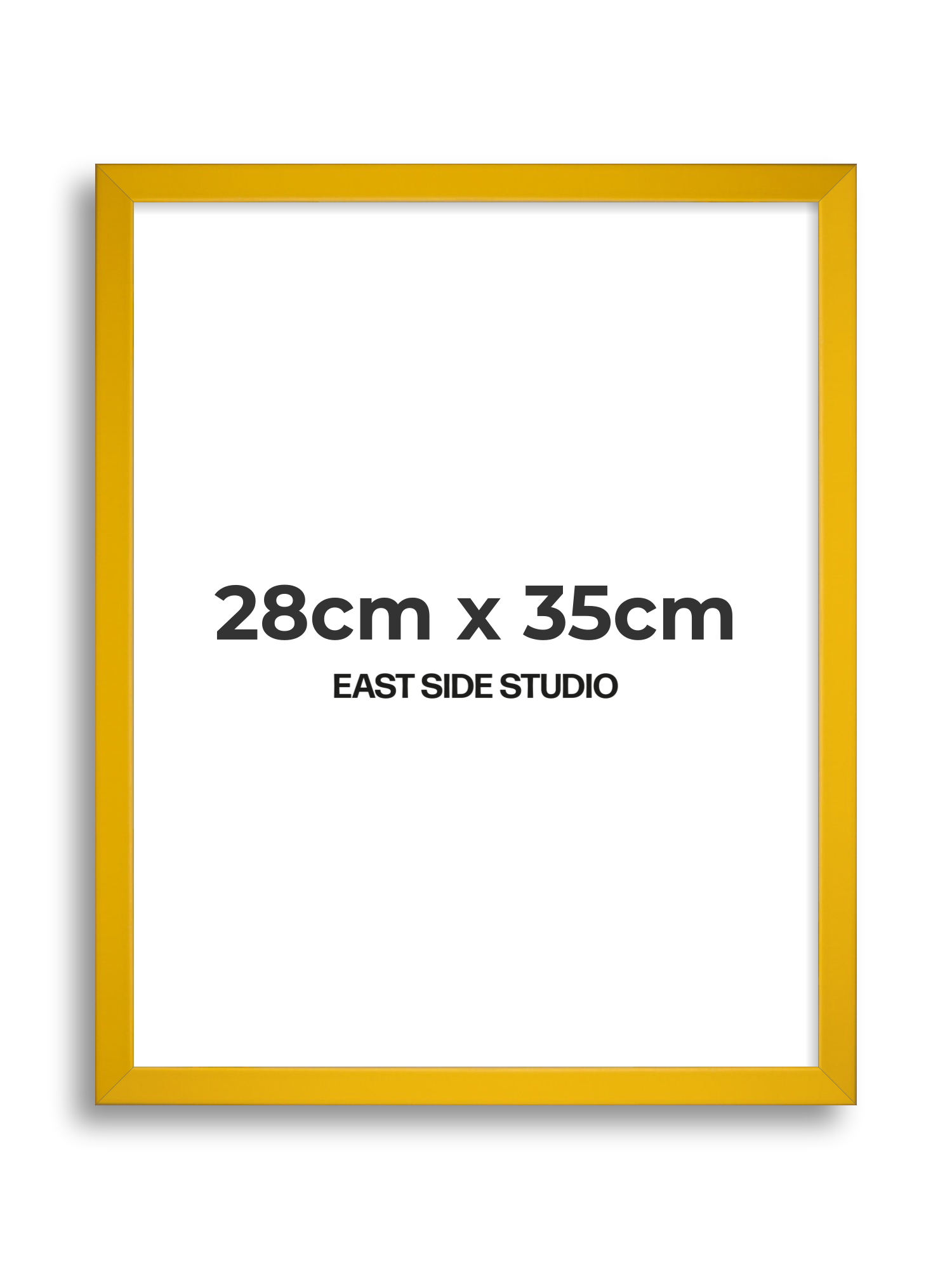 Egg Yolk Yellow 28cm x 35cm picture frame