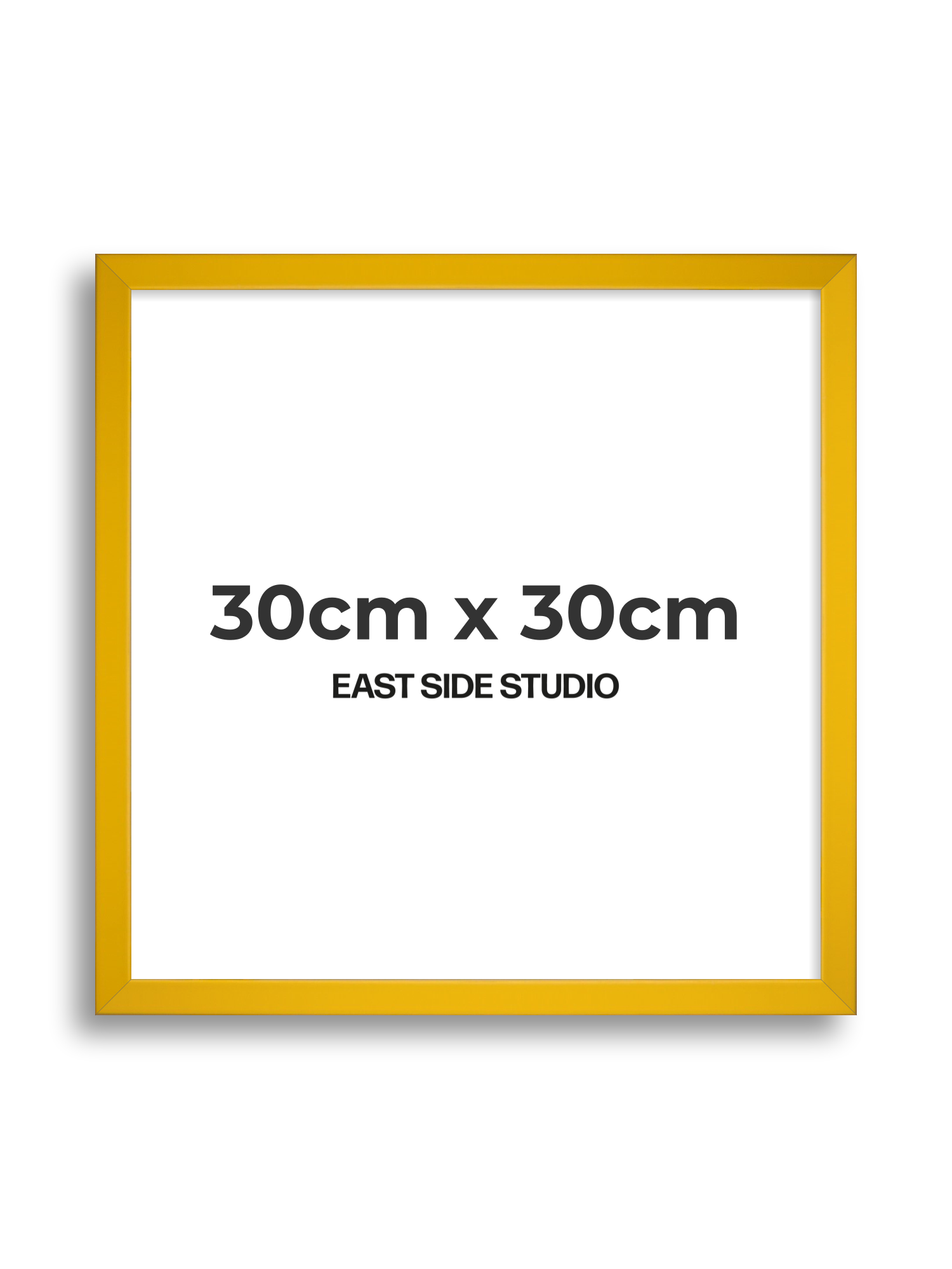 Egg Yolk Yellow 30cm x 30cm picture frame