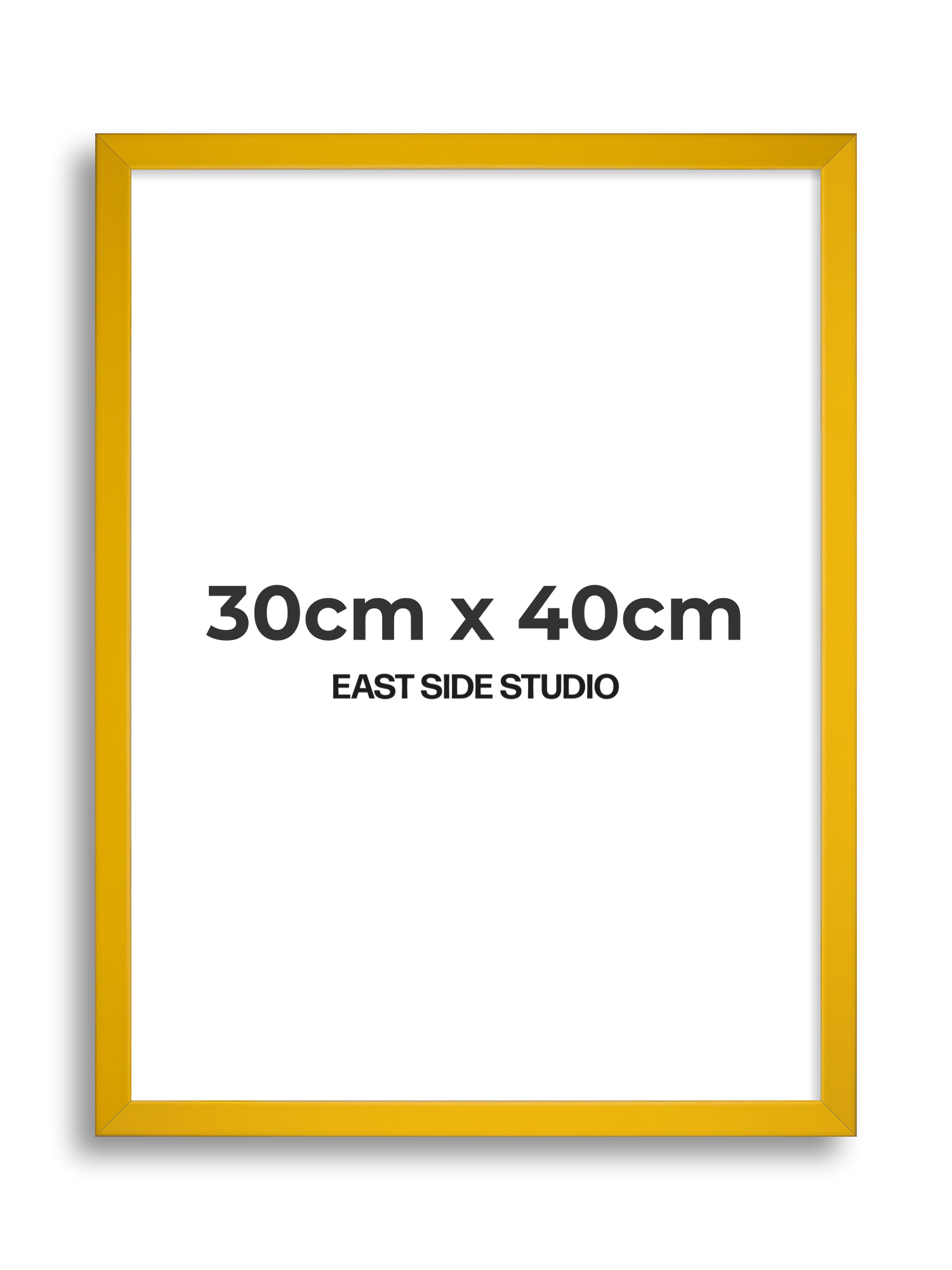 Egg Yolk Yellow 30cm x 40cm picture frame