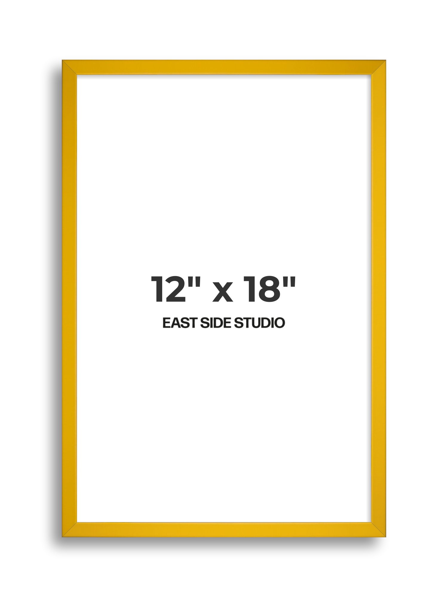 Egg Yolk Yellow 12" x 18" picture frame