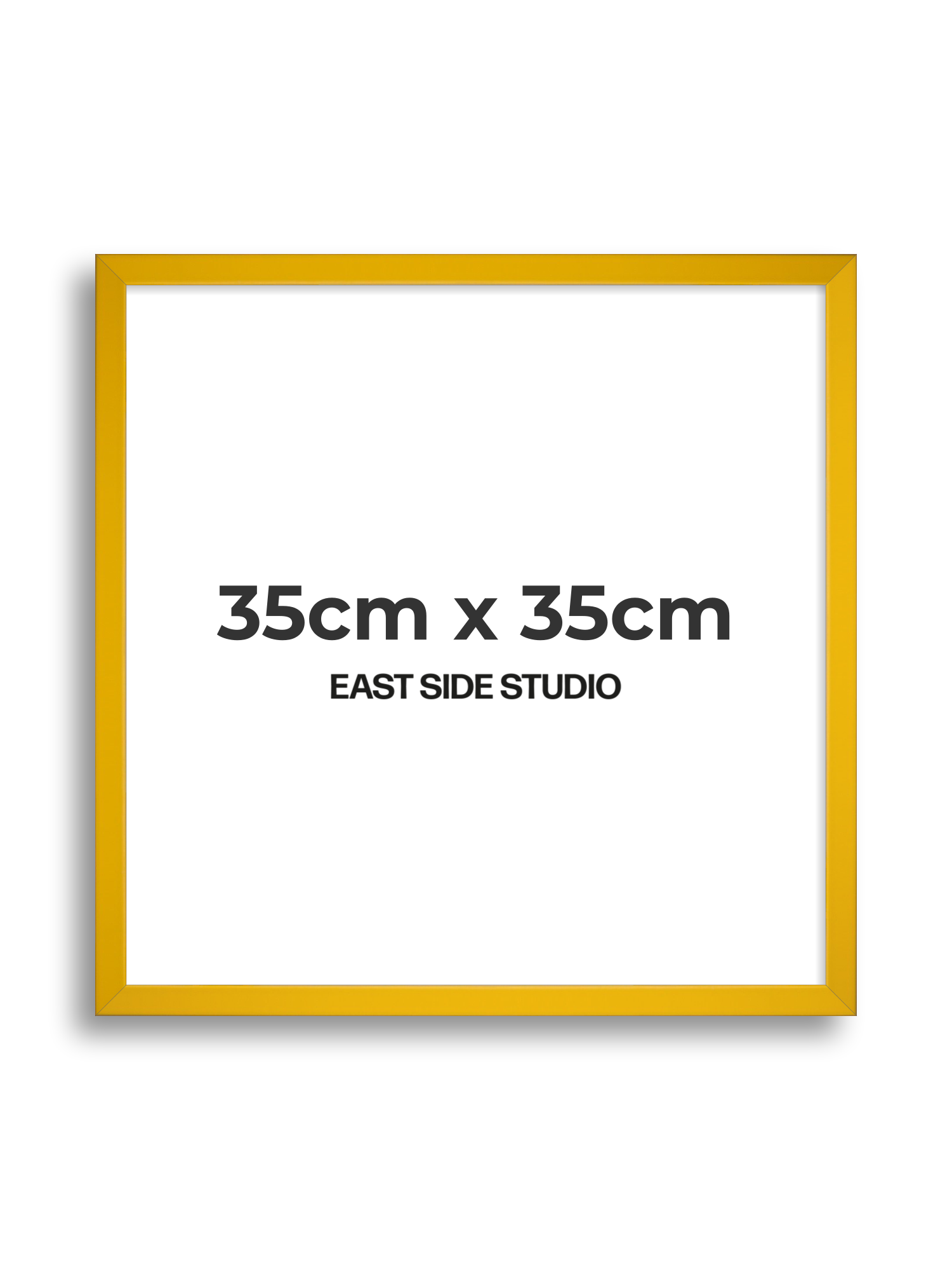 Egg Yolk Yellow 35cm x 35cm picture frame