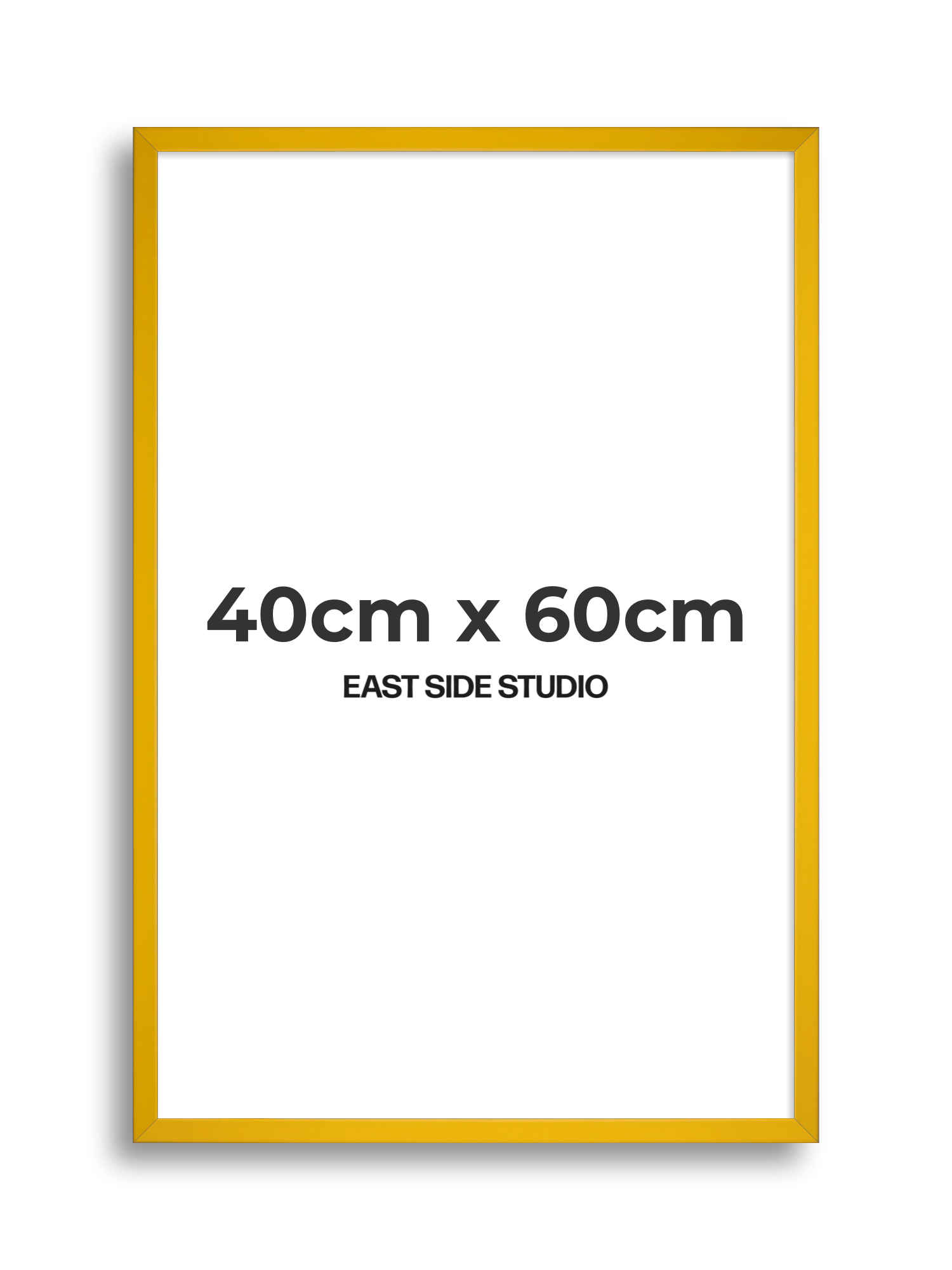 Egg Yolk Yellow 40cm x 60cm picture frame