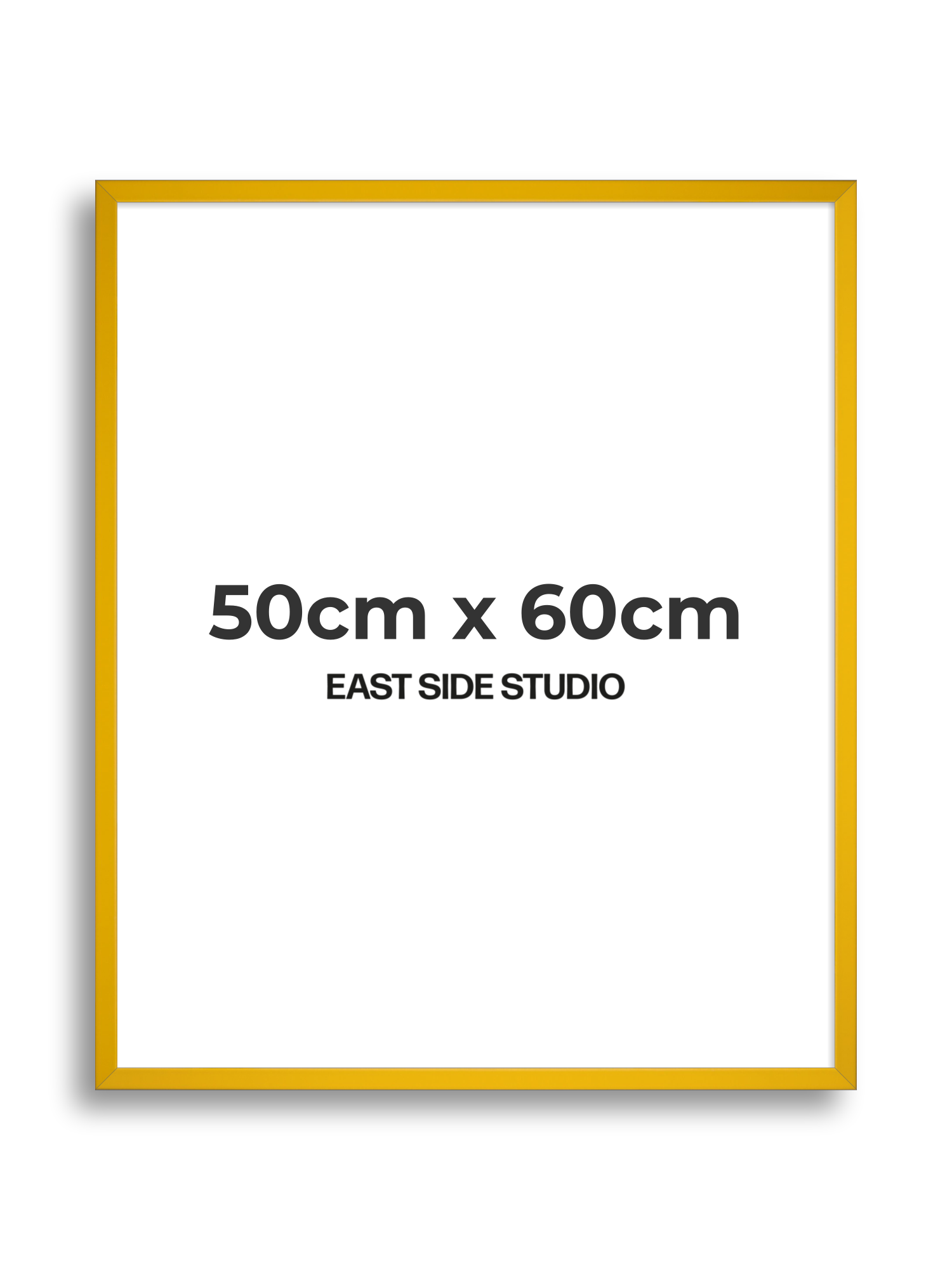 Egg Yolk Yellow 50cm x 60cm picture frame