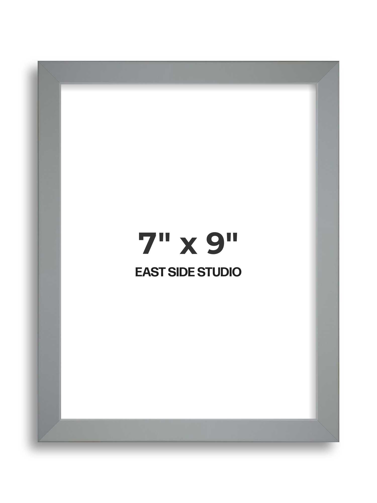 Steel Grey 7" x 9" picture frame