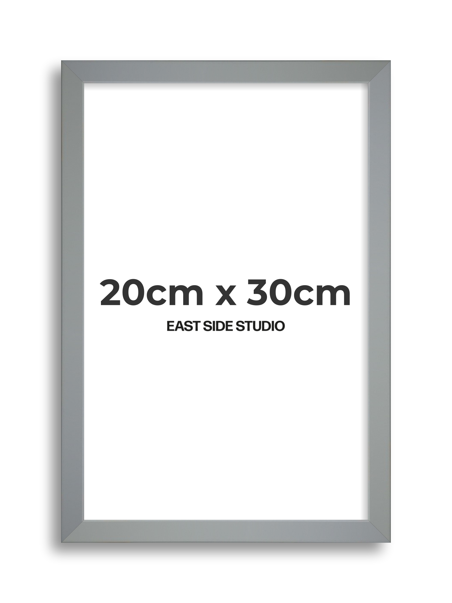 Steel Grey 20cm x 30cm picture frame