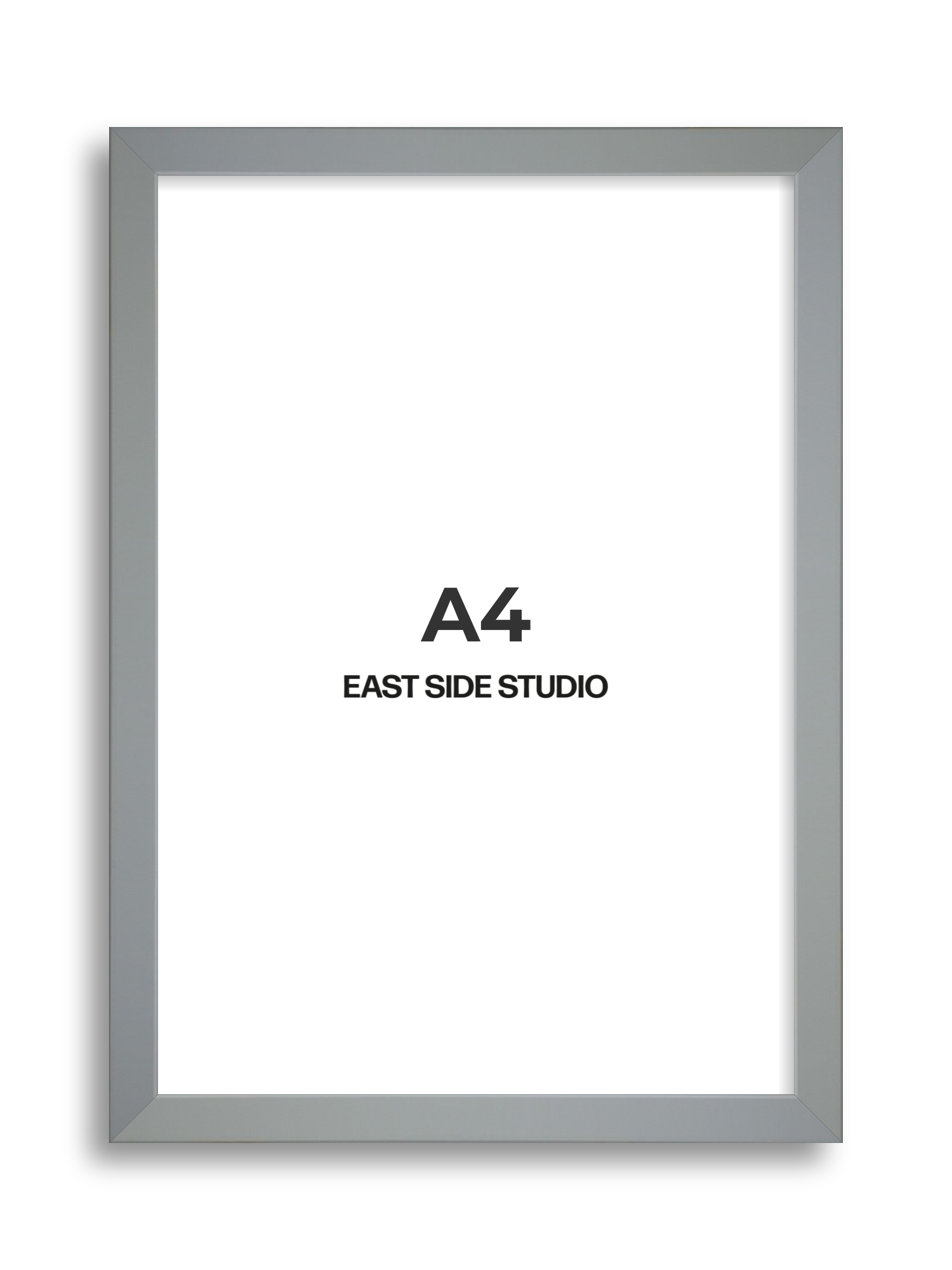 Steel Grey A4 picture frame