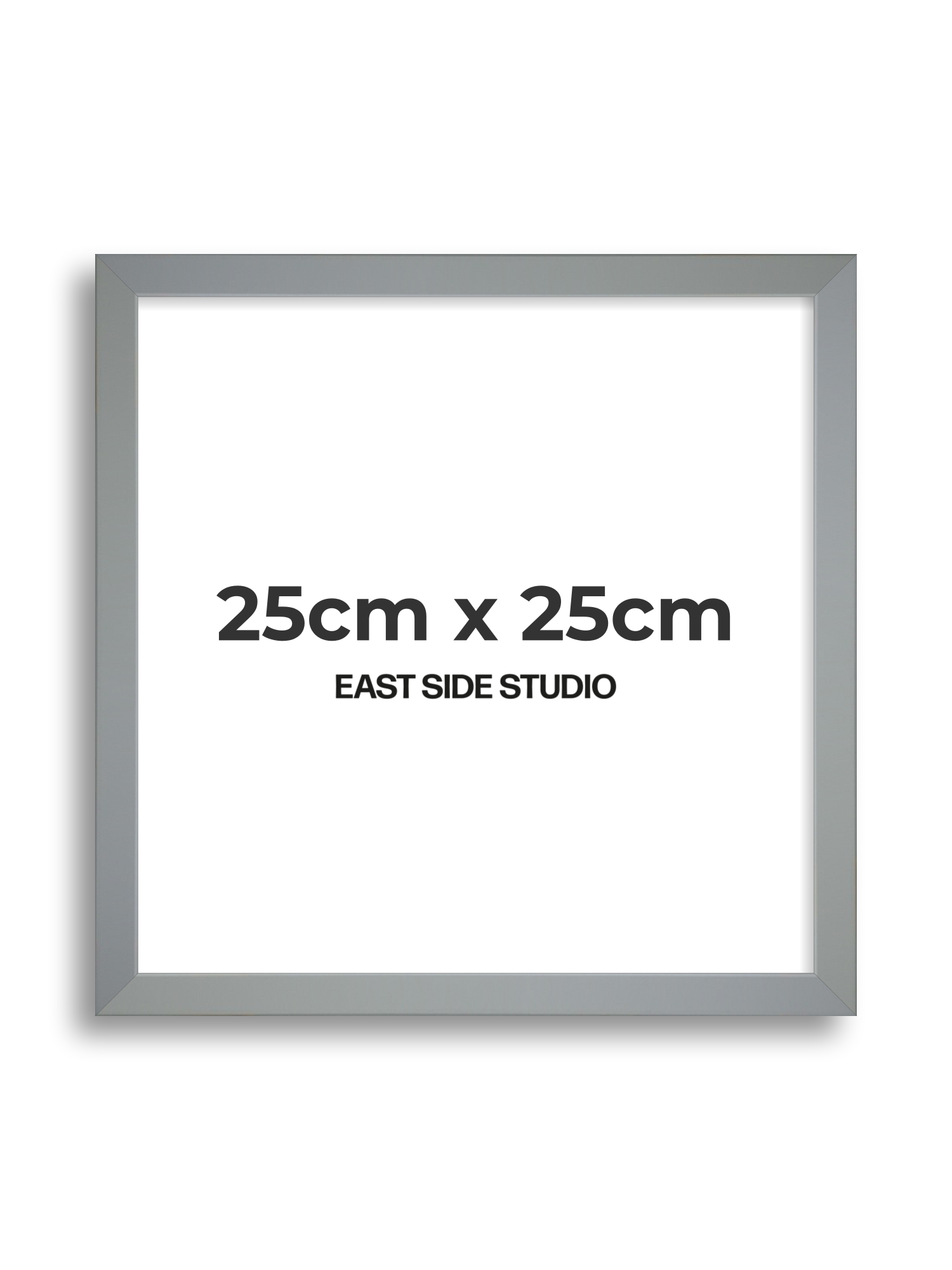 Steel Grey 25cm x 25cm picture frame