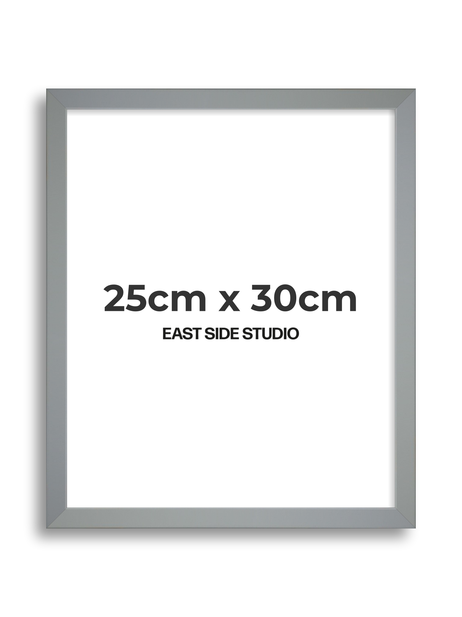 Steel Grey 25cm x 30cm picture frame