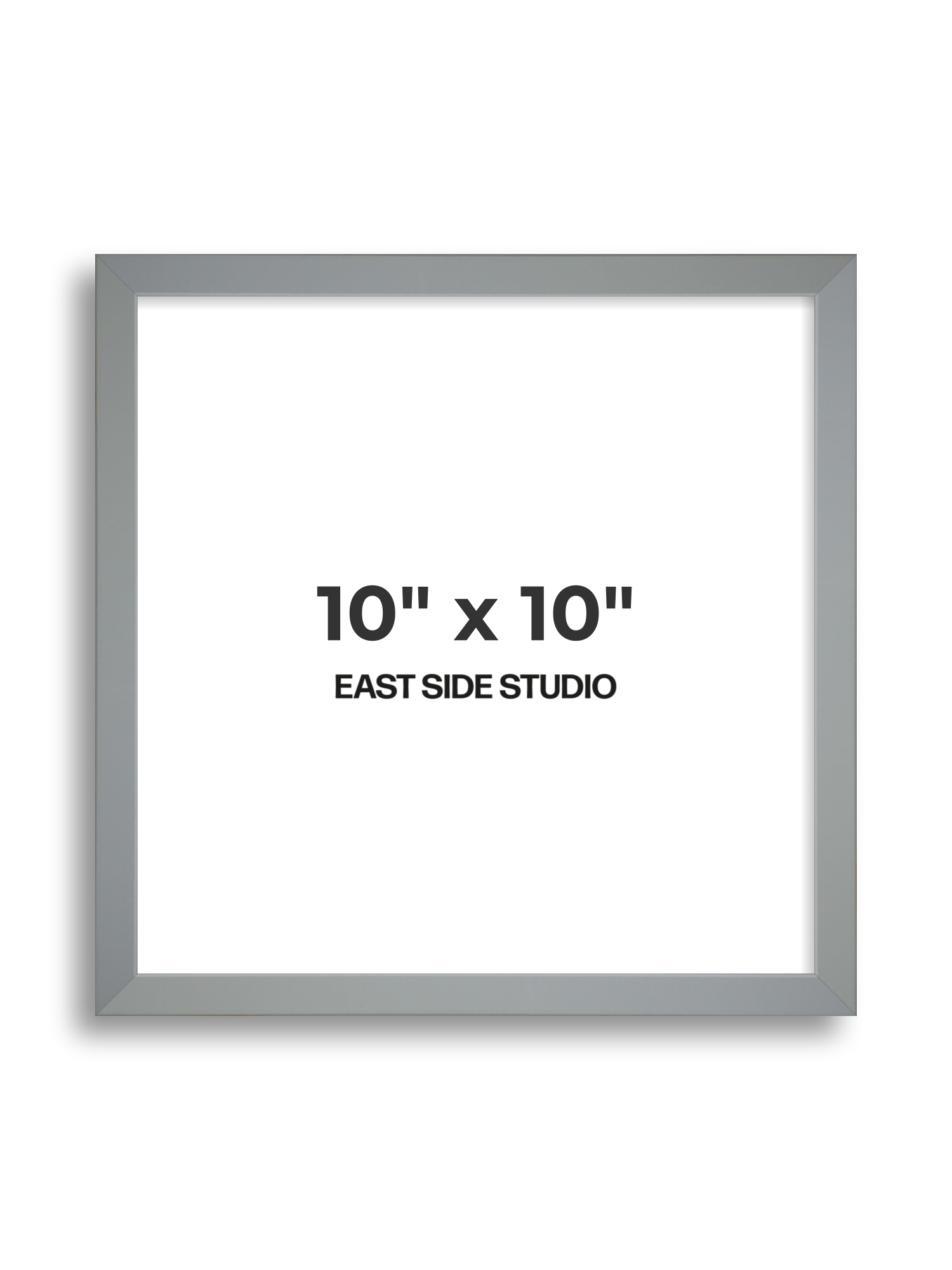 Steel Grey 10" x 10" picture frame