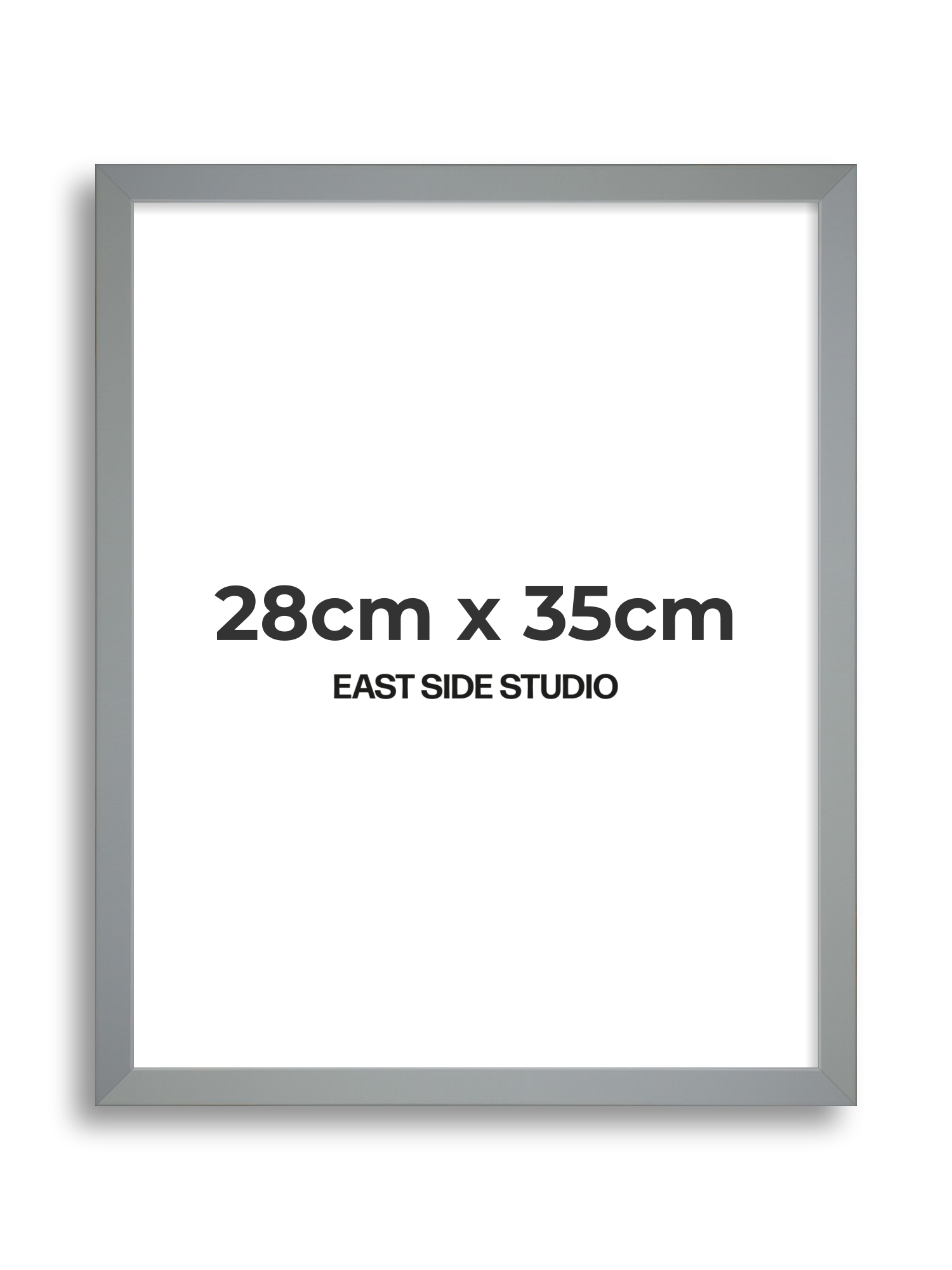 Steel Grey 28cm x 35cm picture frame