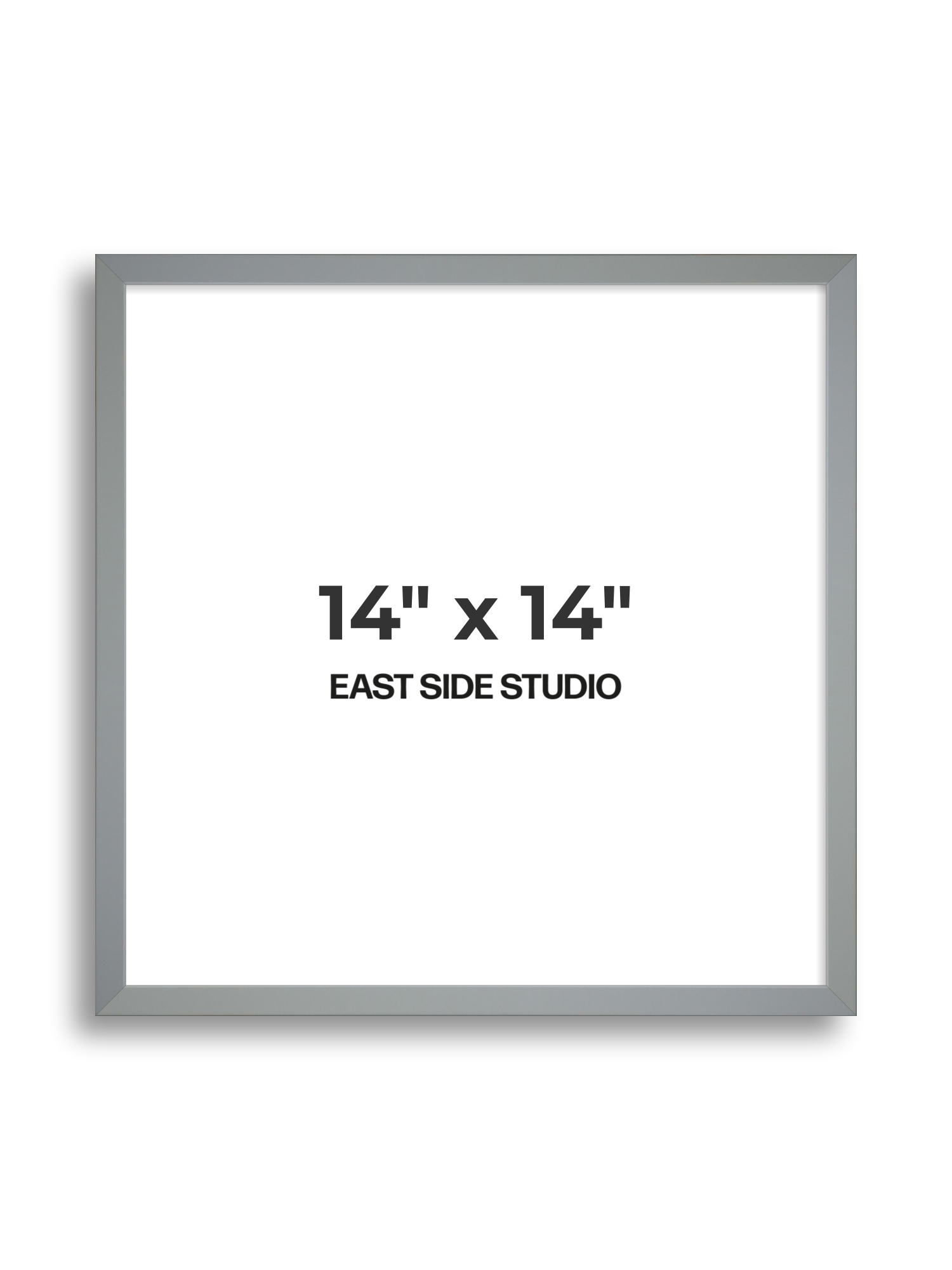 Steel Grey 14" x 14" picture frame