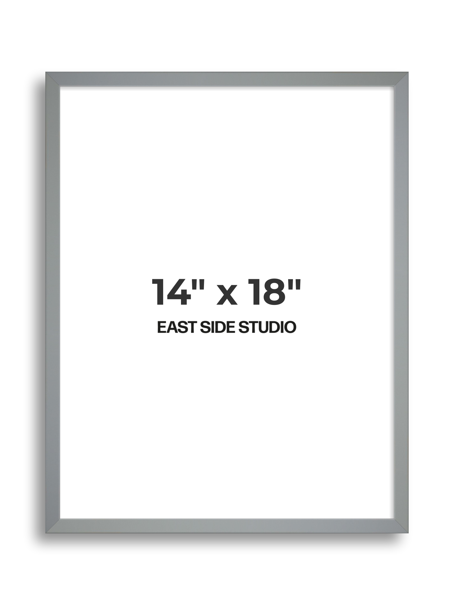 Steel Grey 14" x 18" picture frame