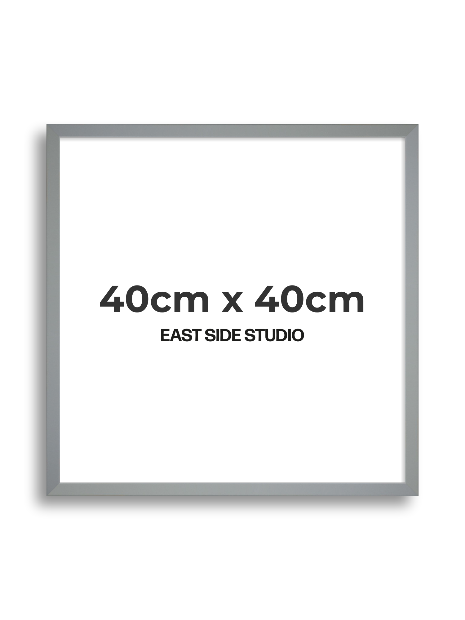 Steel Grey 40cm x 40cm picture frame