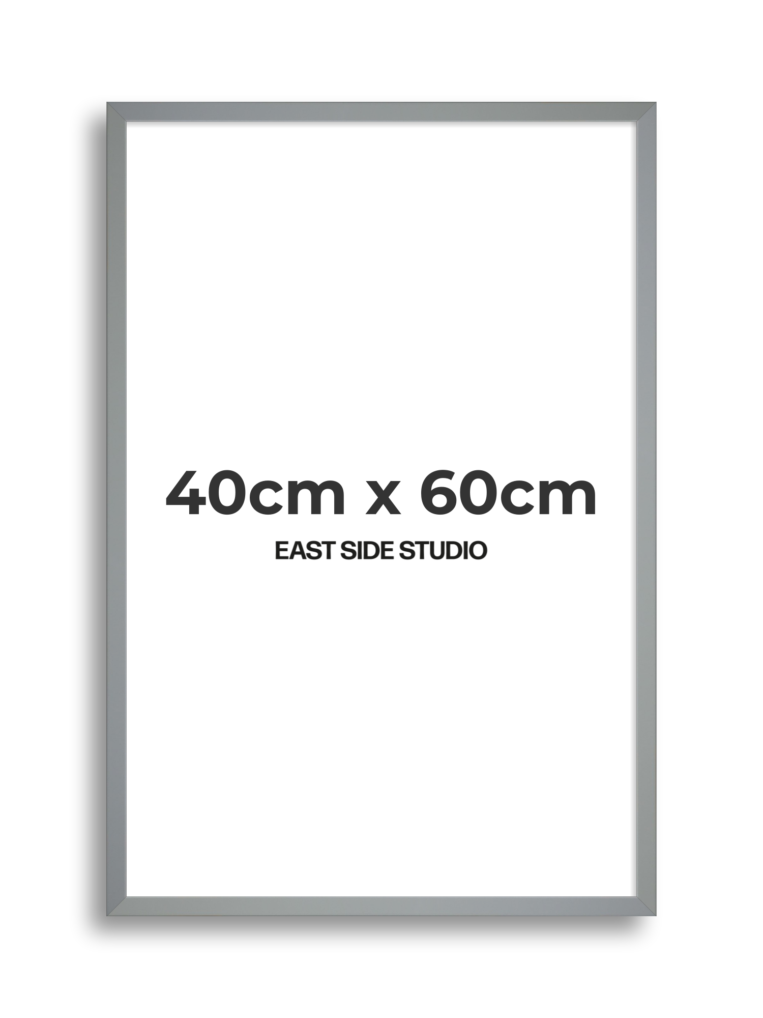 Steel Grey 40cm x 60cm picture frame