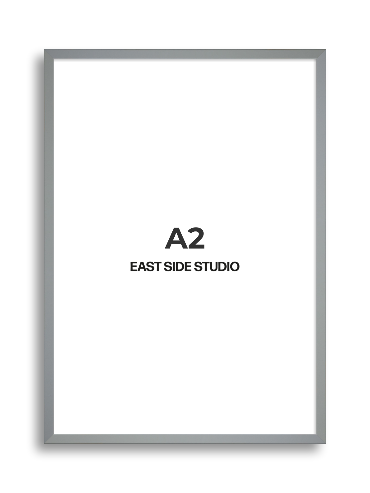 Steel Grey A2 picture frame