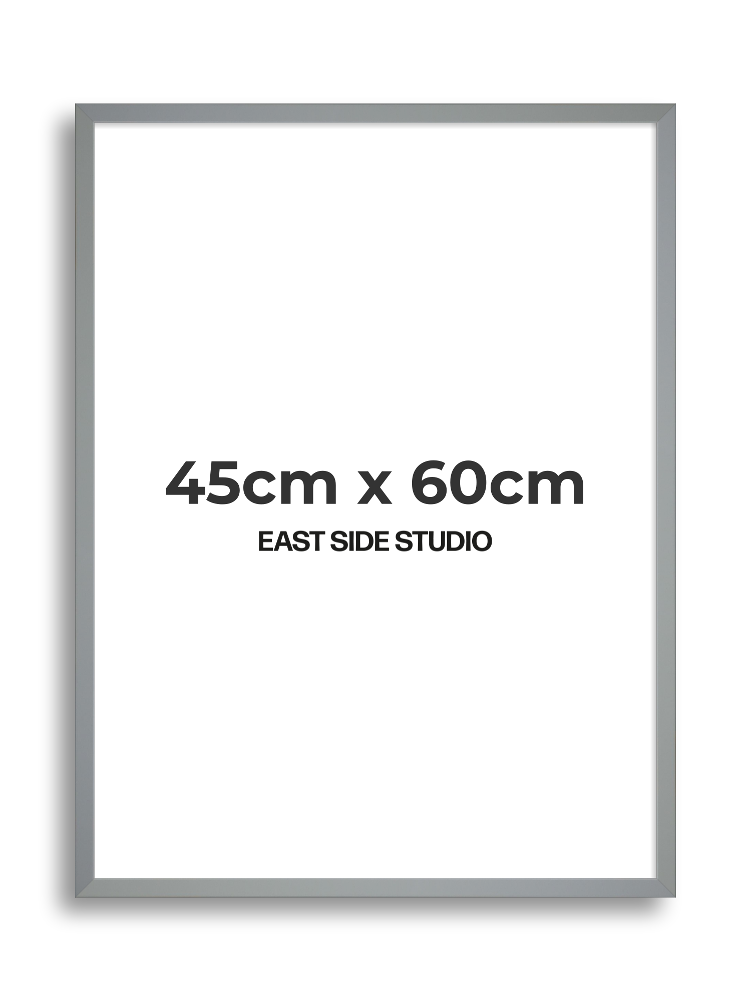 Steel Grey 45cm x 60cm picture frame