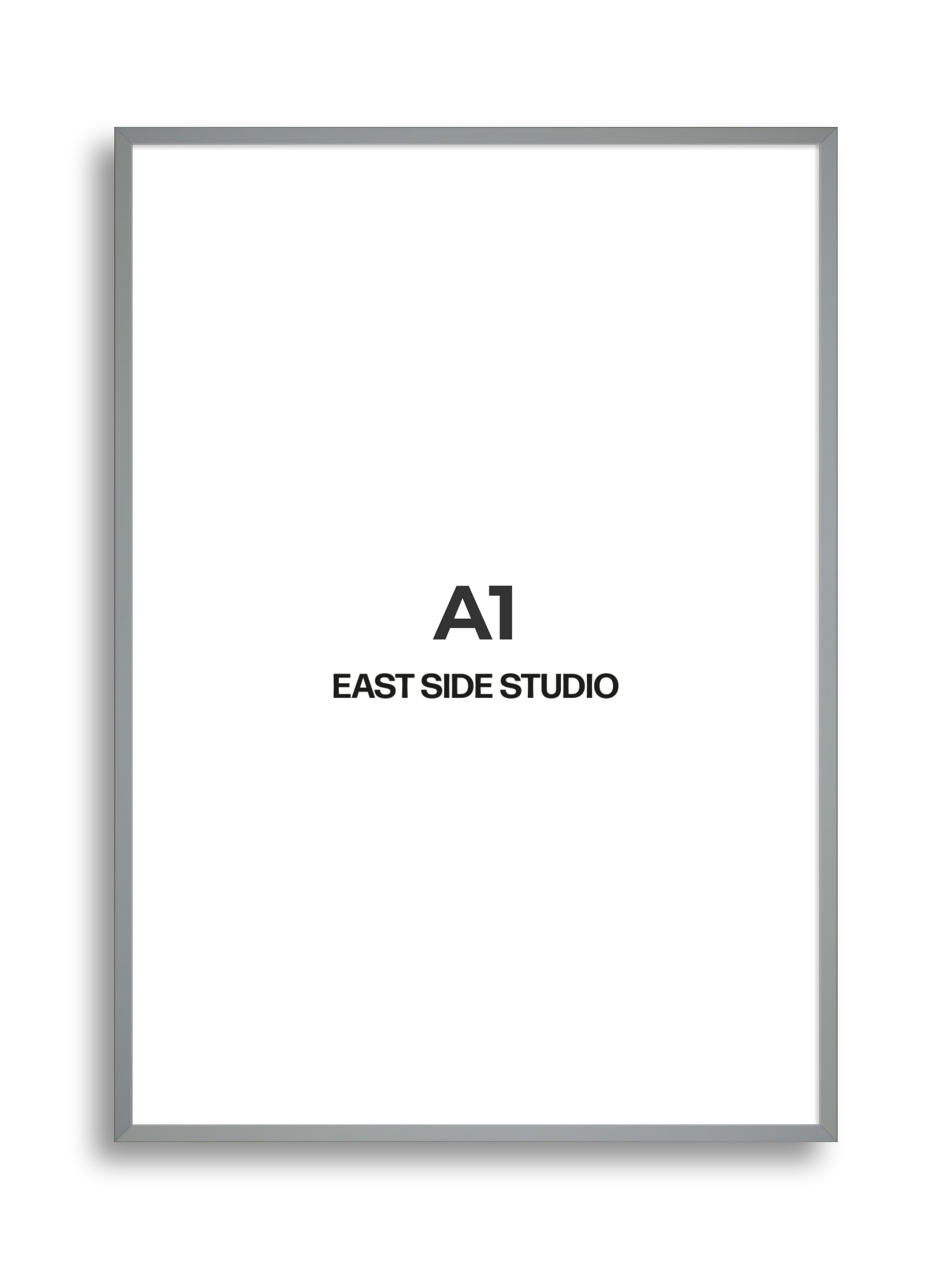 Steel Grey A1 picture frame