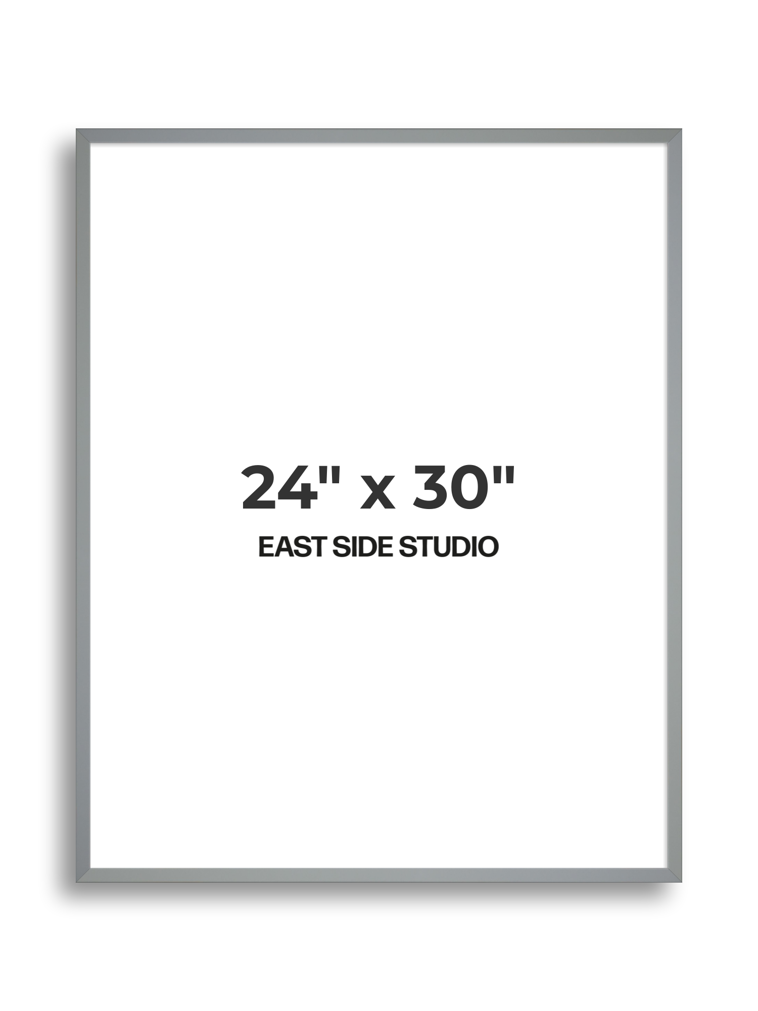Steel Grey 24" x 30" picture frame