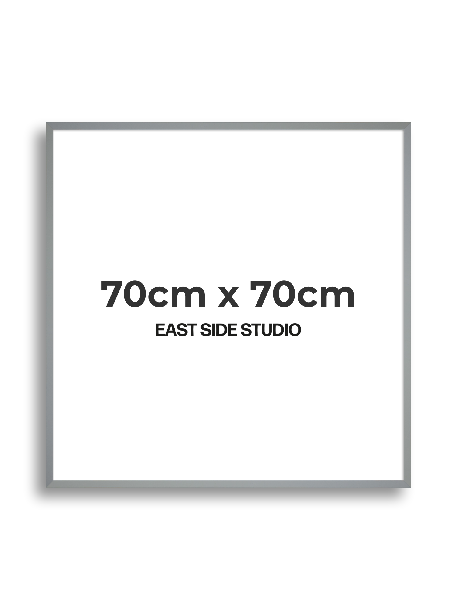 Steel Grey 70cm x 70cm picture frame