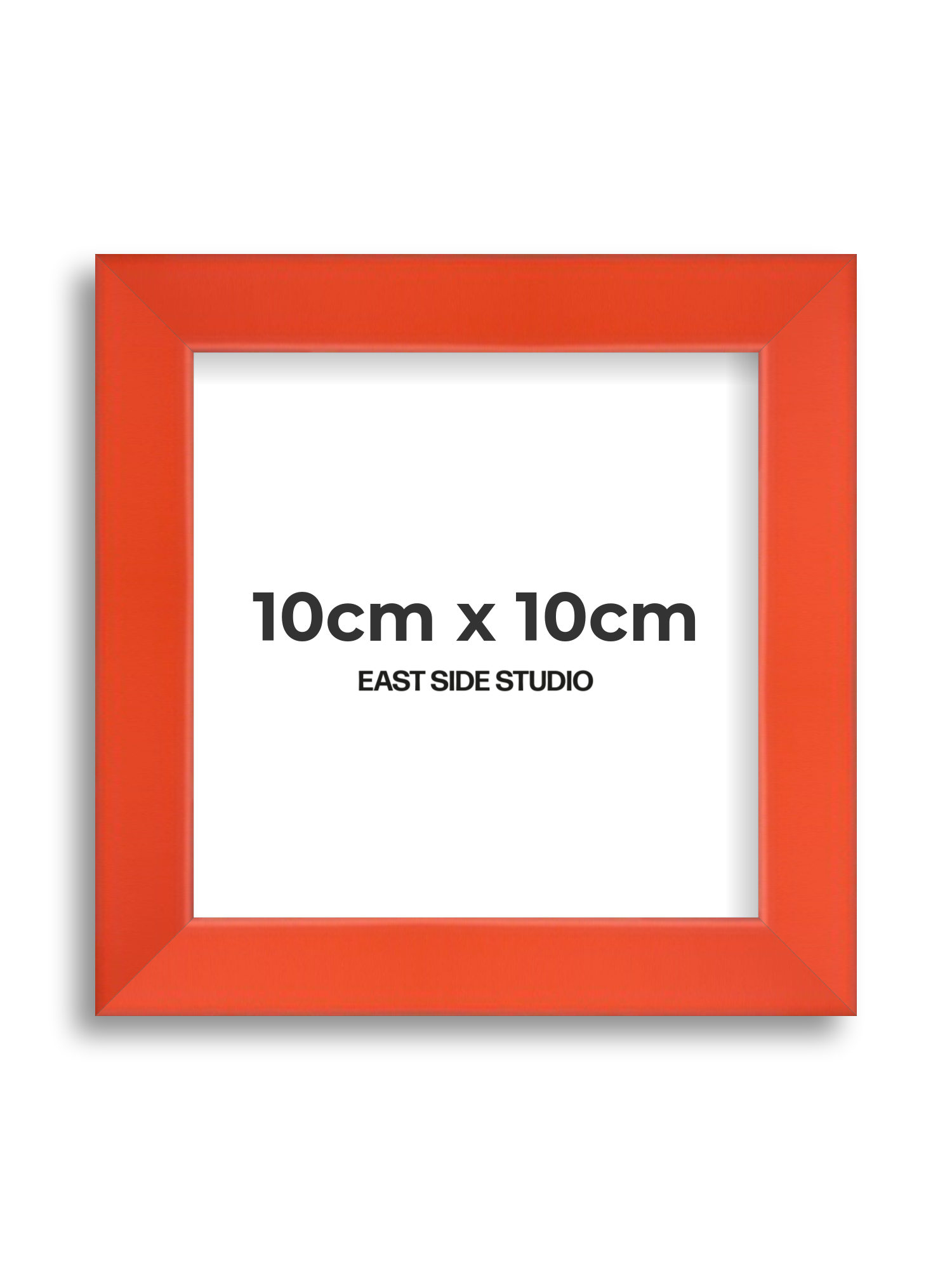 Tangerine 10cm x 10cm picture frame