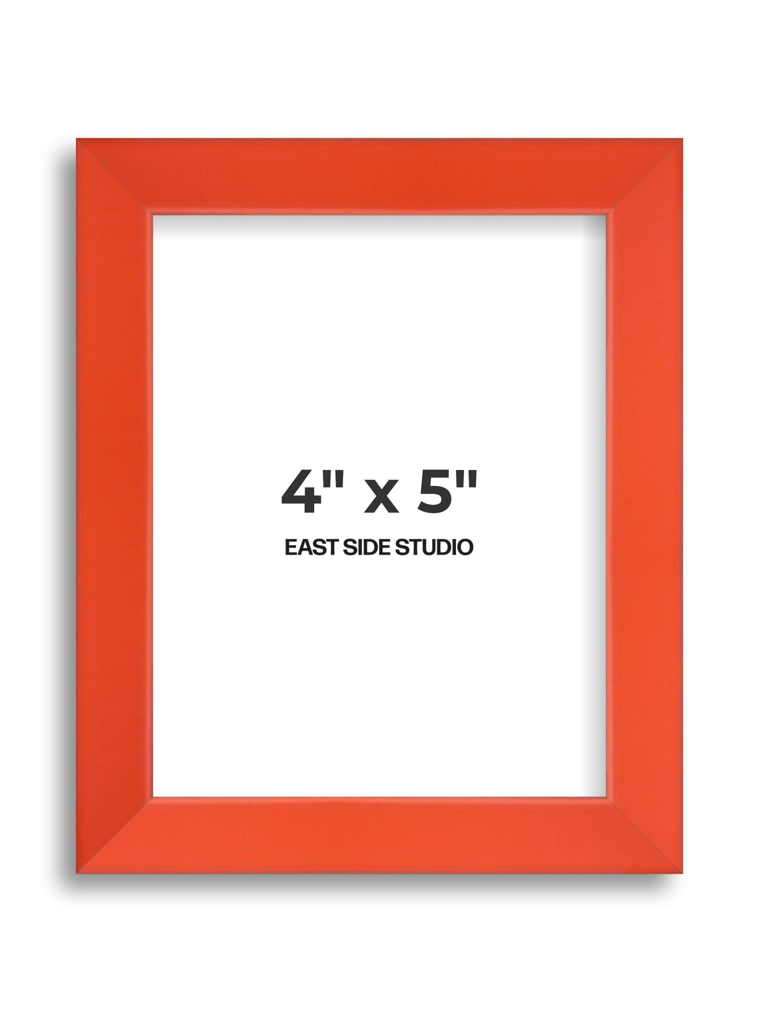 Tangerine 4" x 5" picture frame