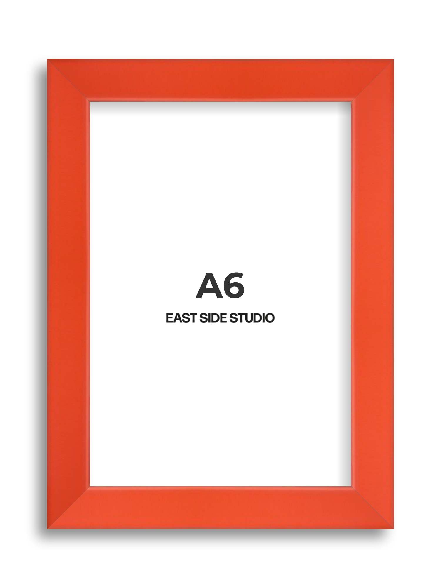 Tangerine A6 picture frame