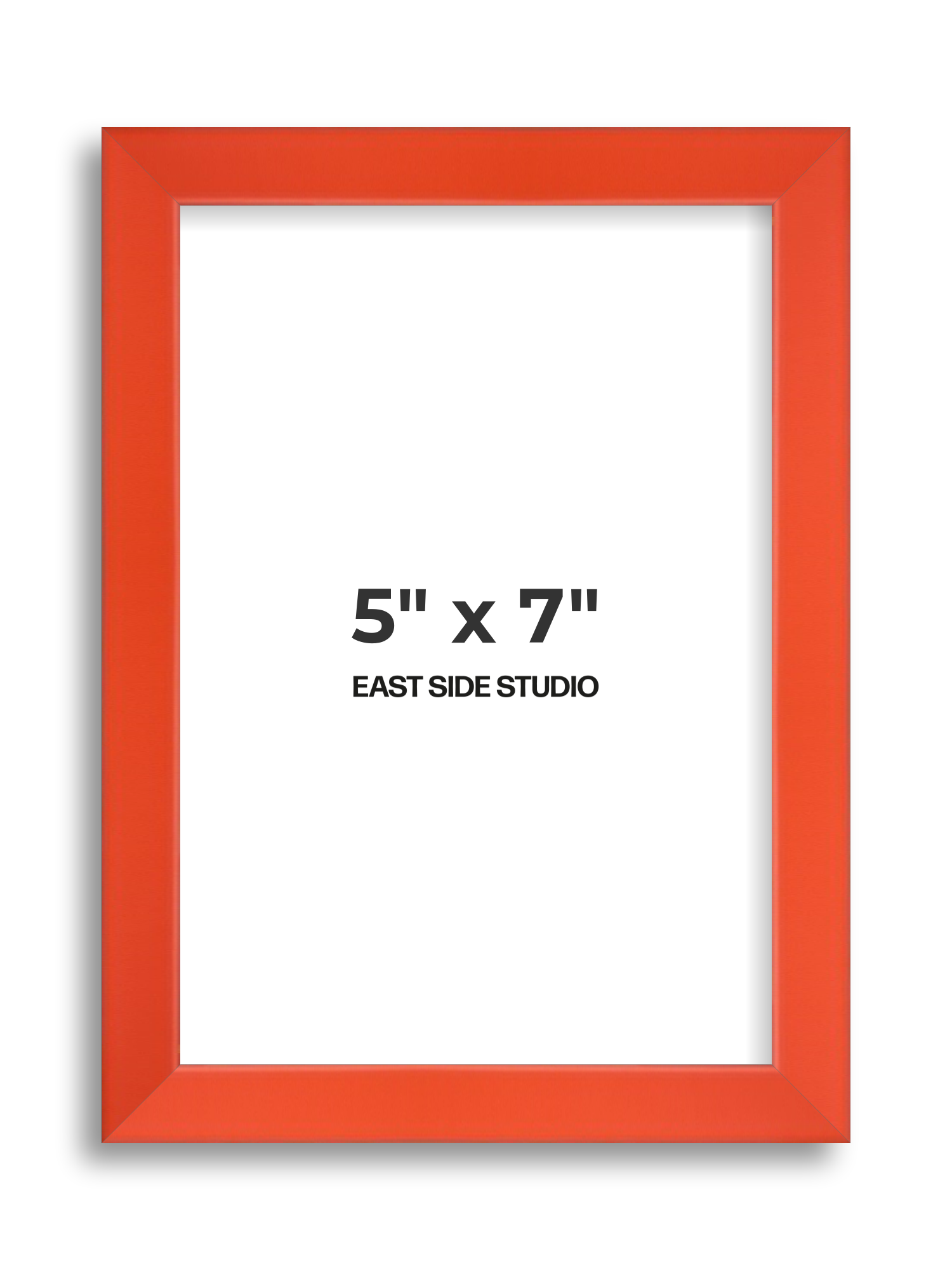 Tangerine 5" x 7" picture frame