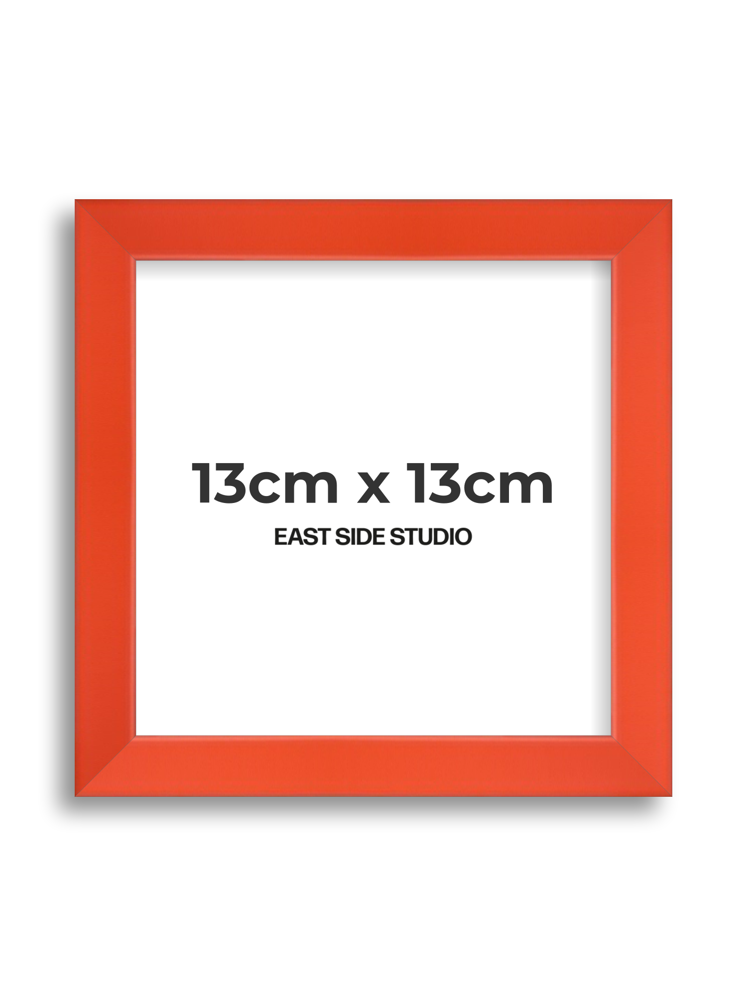 Tangerine 13cm x 13cm picture frame