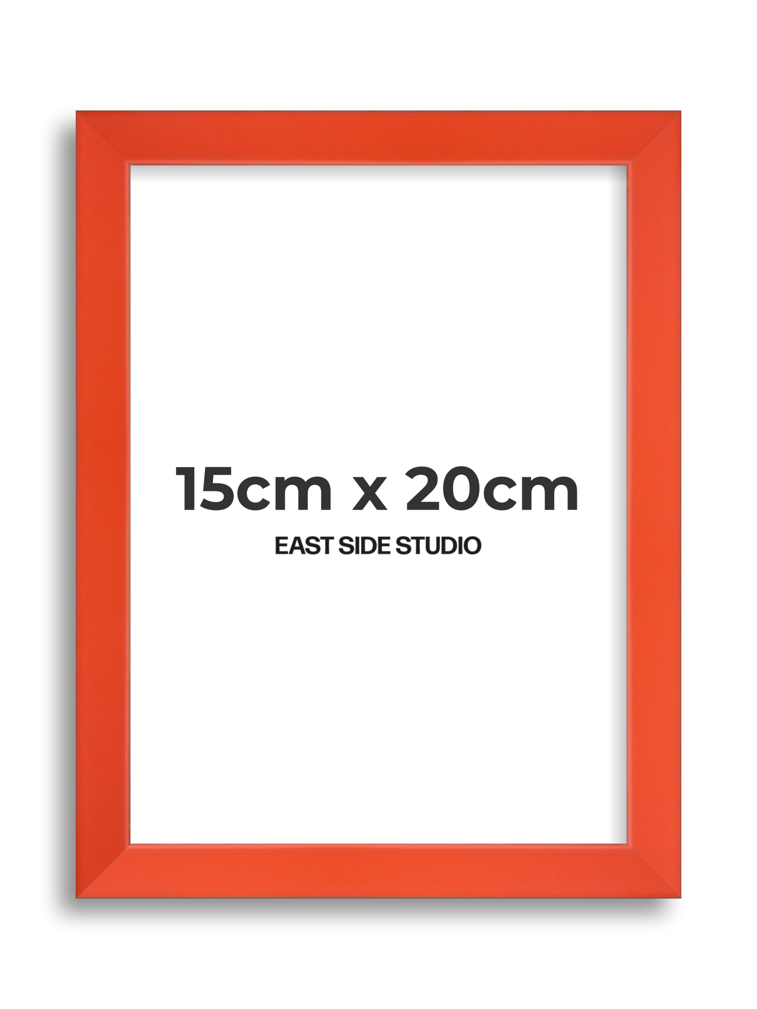 Tangerine 15cm x 20cm picture frame