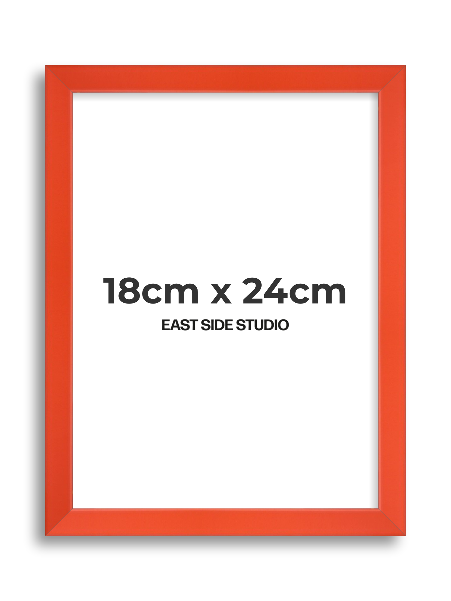 Tangerine 18cm x 24cm picture frame