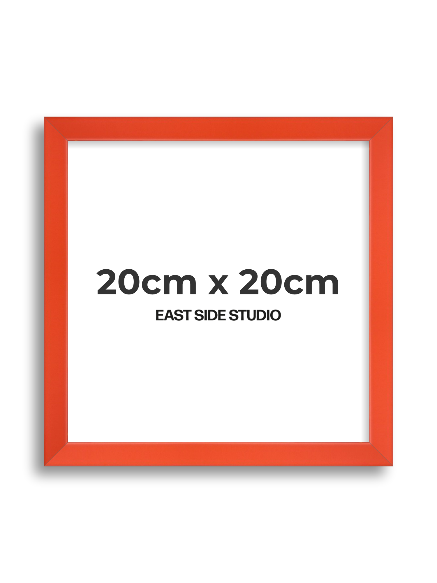 Tangerine 20cm x 20cm picture frame