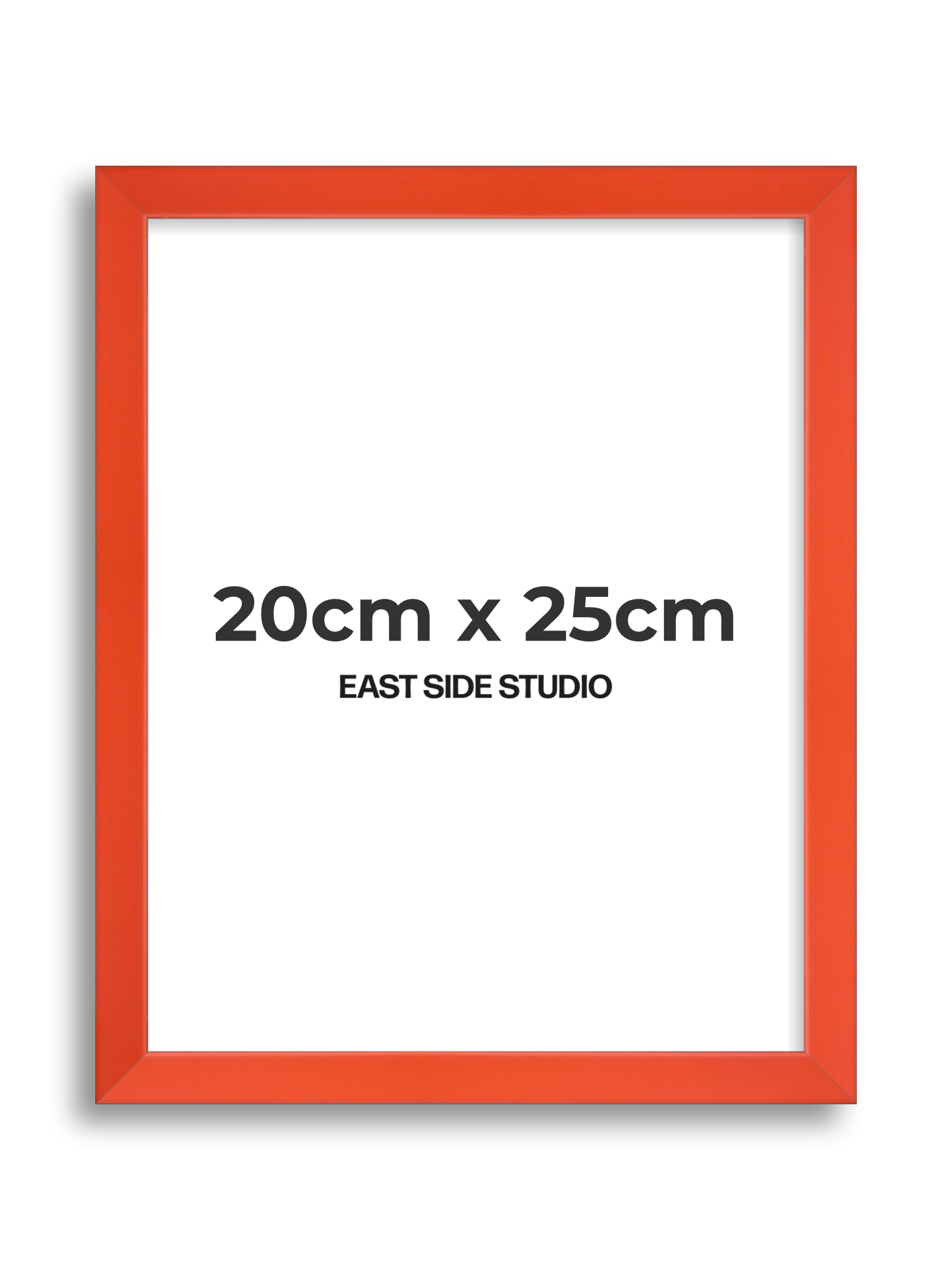 Tangerine 20cm x 25cm picture frame